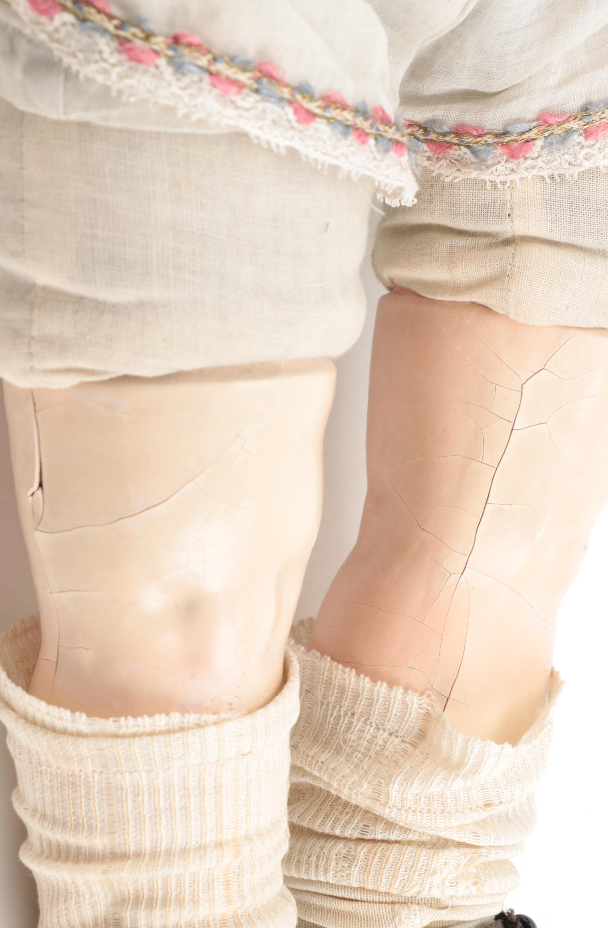 Royal Composition with Jointed Body Doll, Early to Mid-20th Century