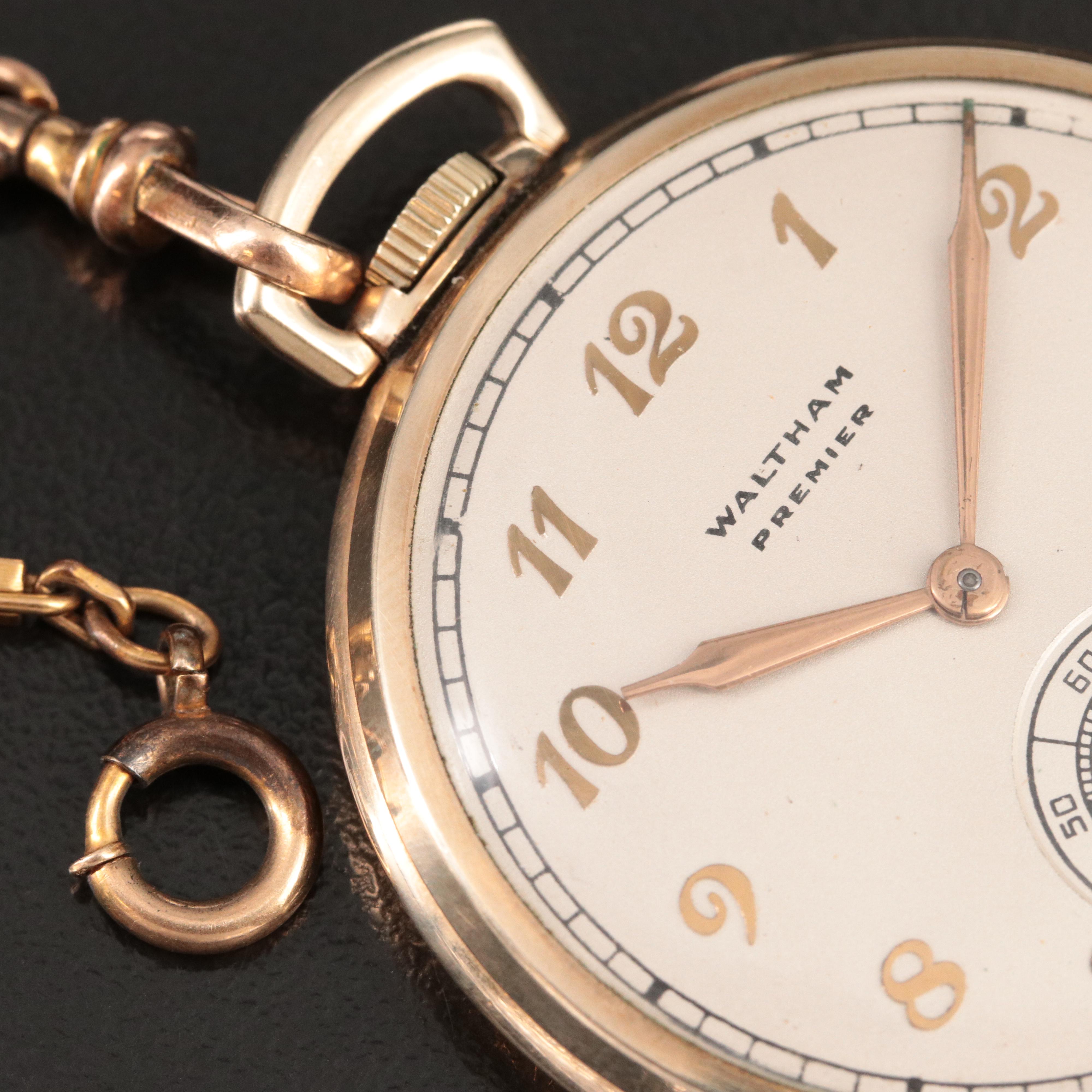1940 Waltham Premier Pocket Watch