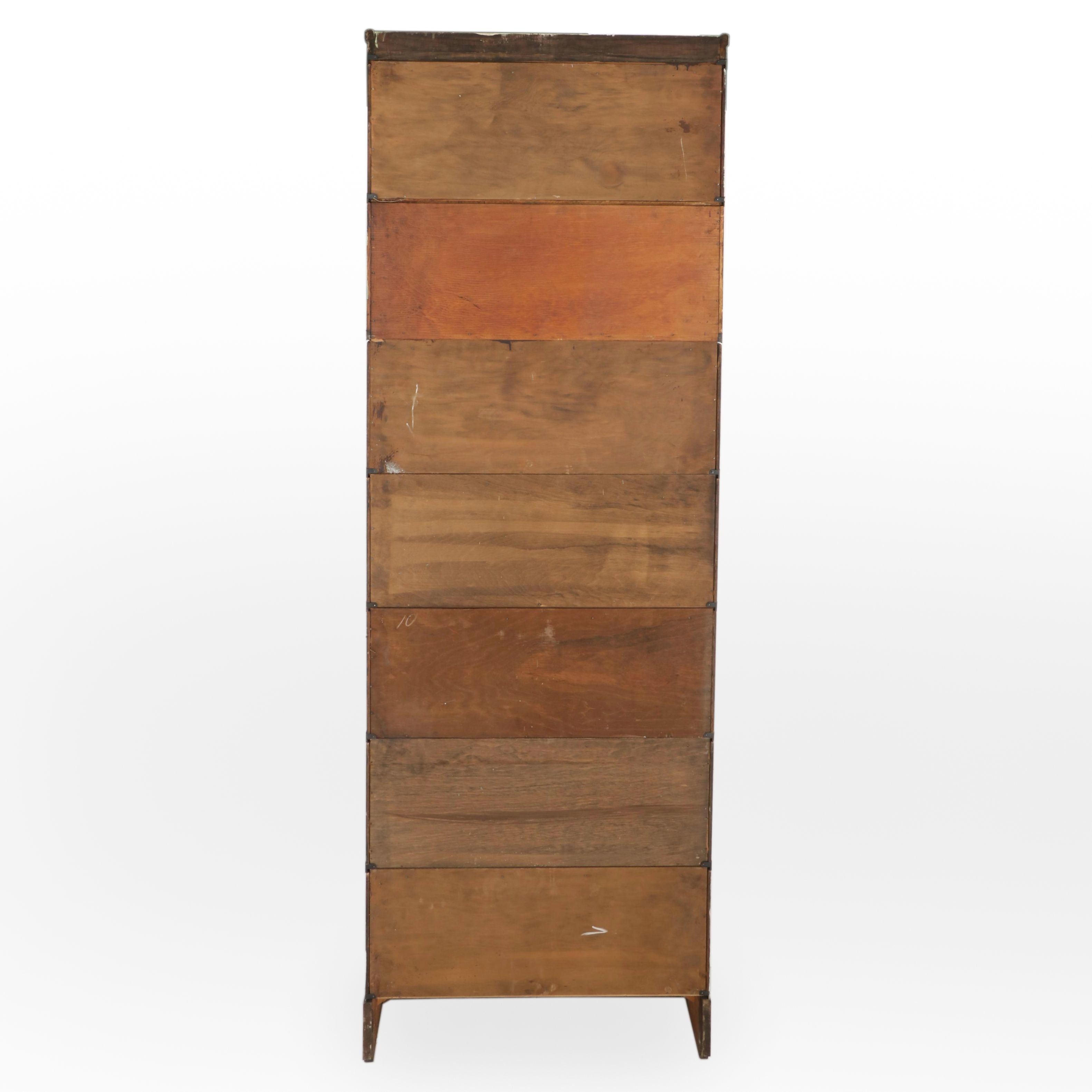 Macey and Globe-Wernicke Seven-Stack Oak Barrister's Bookcase, Early 20th C.