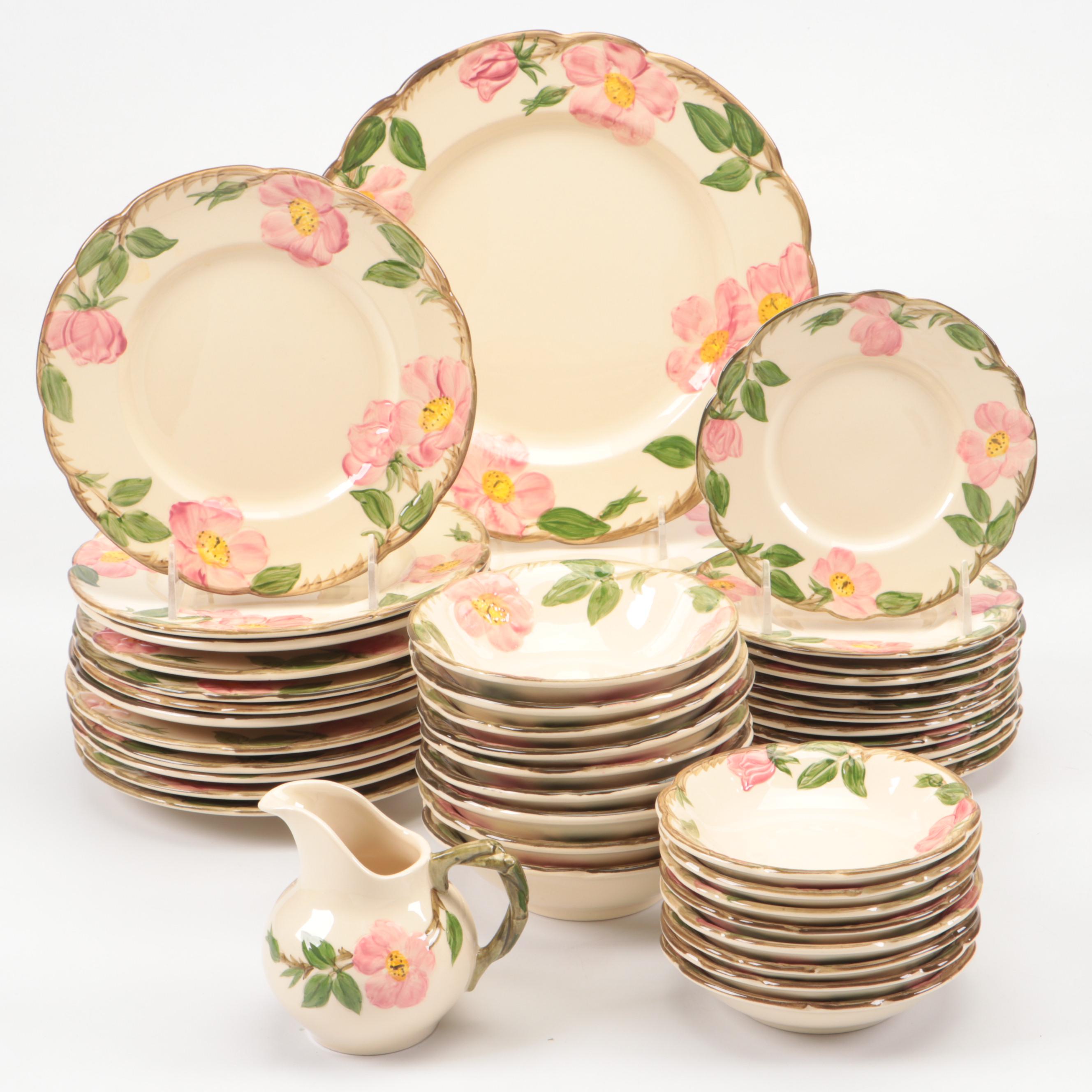 Franciscan "Desert Rose" Dinnerware, Mid to Late 20th Century