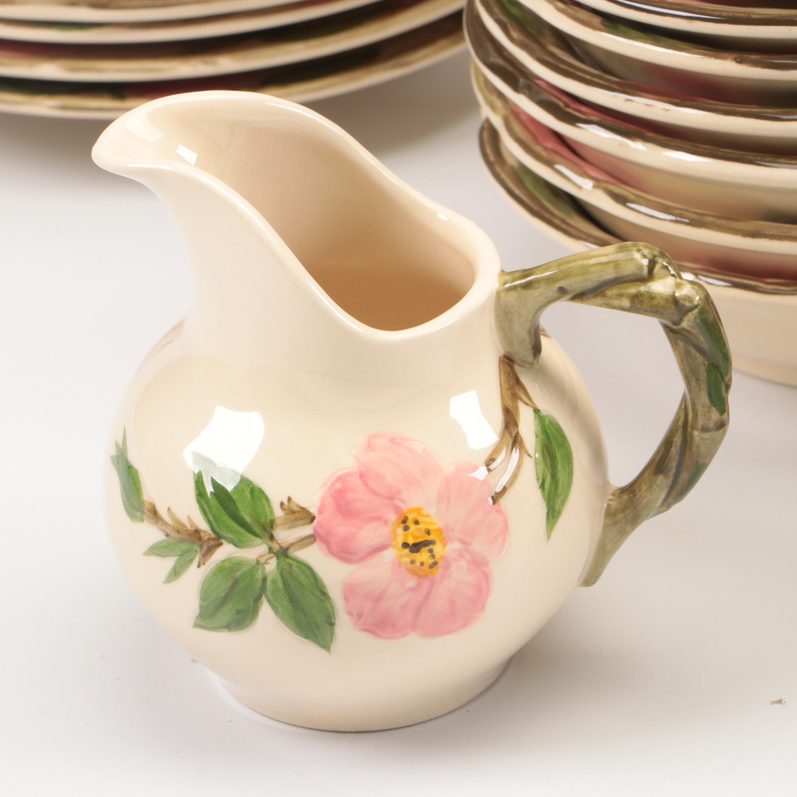 Franciscan "Desert Rose" Dinnerware, Mid to Late 20th Century