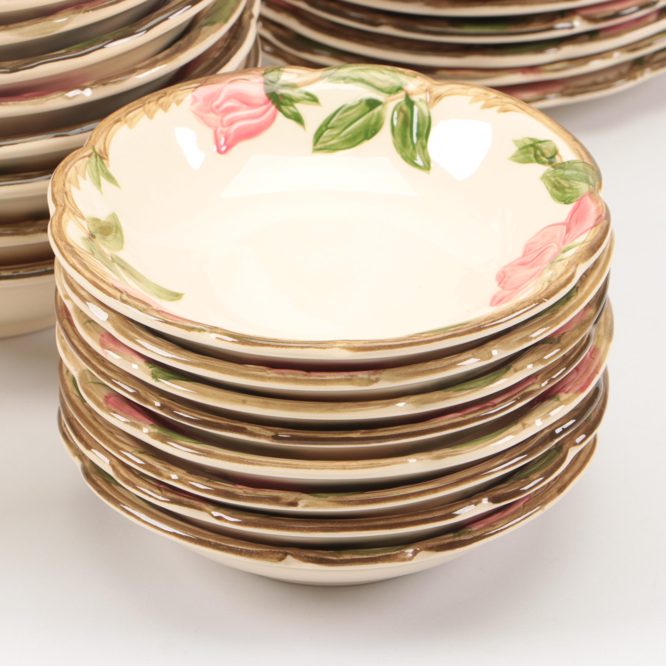 Franciscan "Desert Rose" Dinnerware, Mid to Late 20th Century