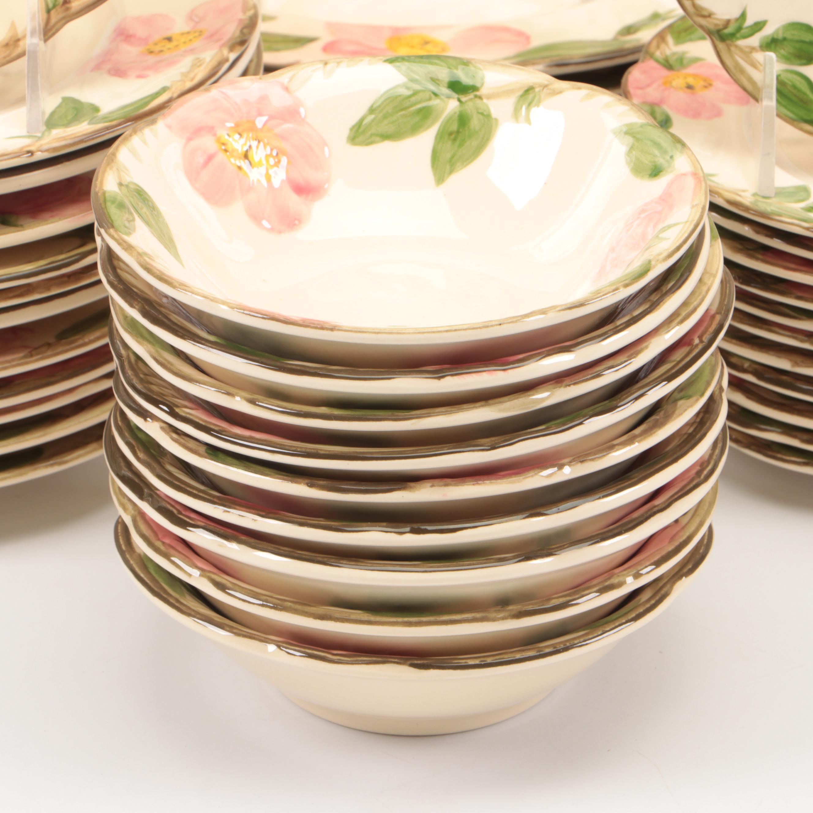 Franciscan "Desert Rose" Dinnerware, Mid to Late 20th Century