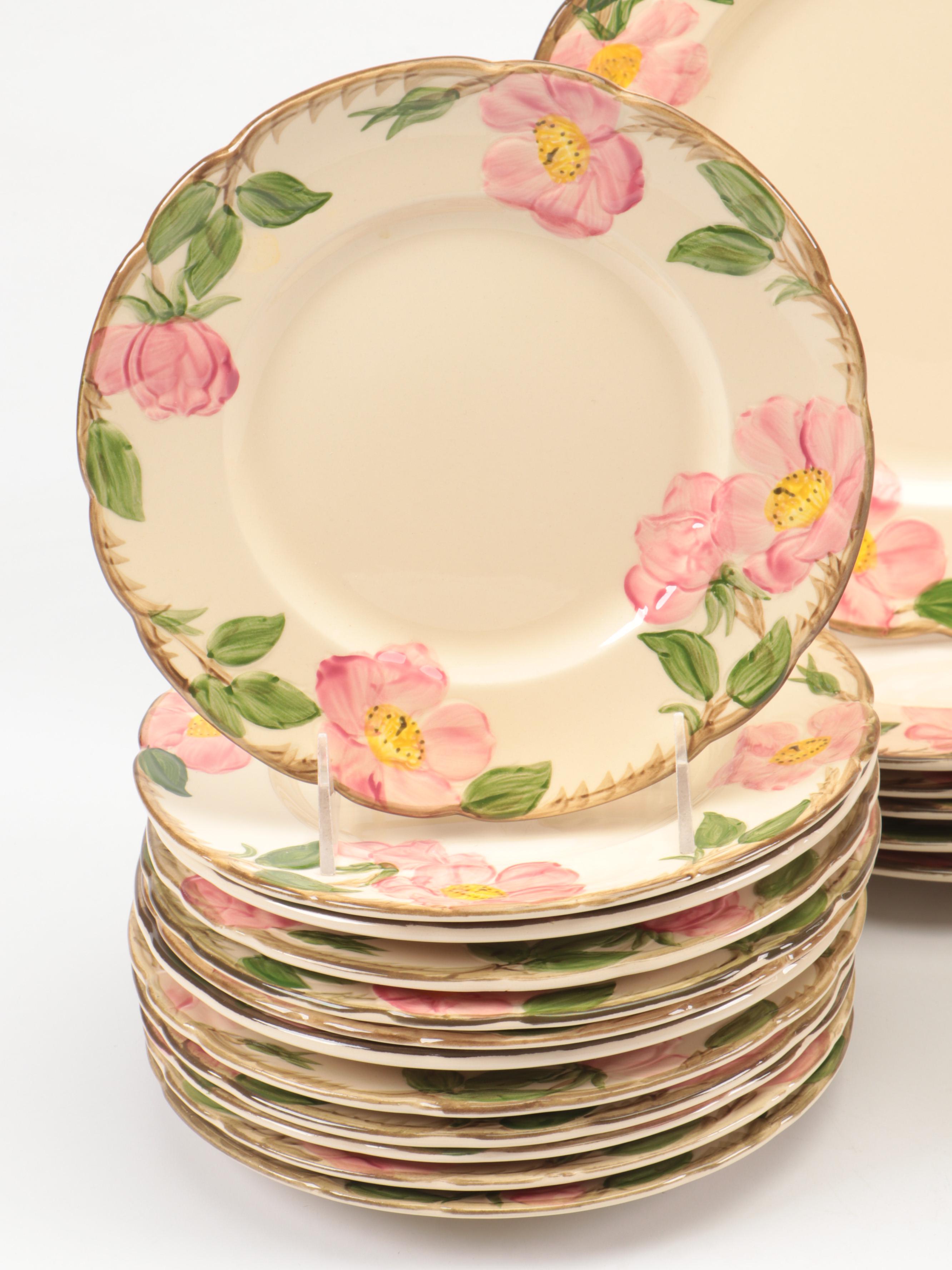 Franciscan "Desert Rose" Dinnerware, Mid to Late 20th Century