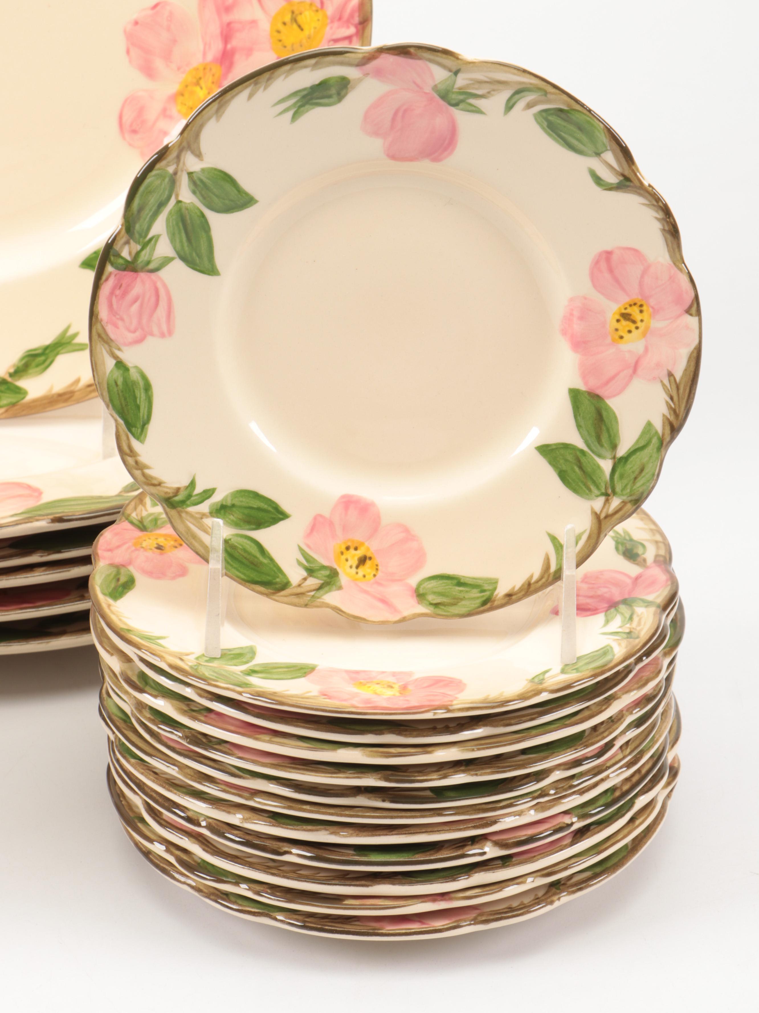 Franciscan "Desert Rose" Dinnerware, Mid to Late 20th Century