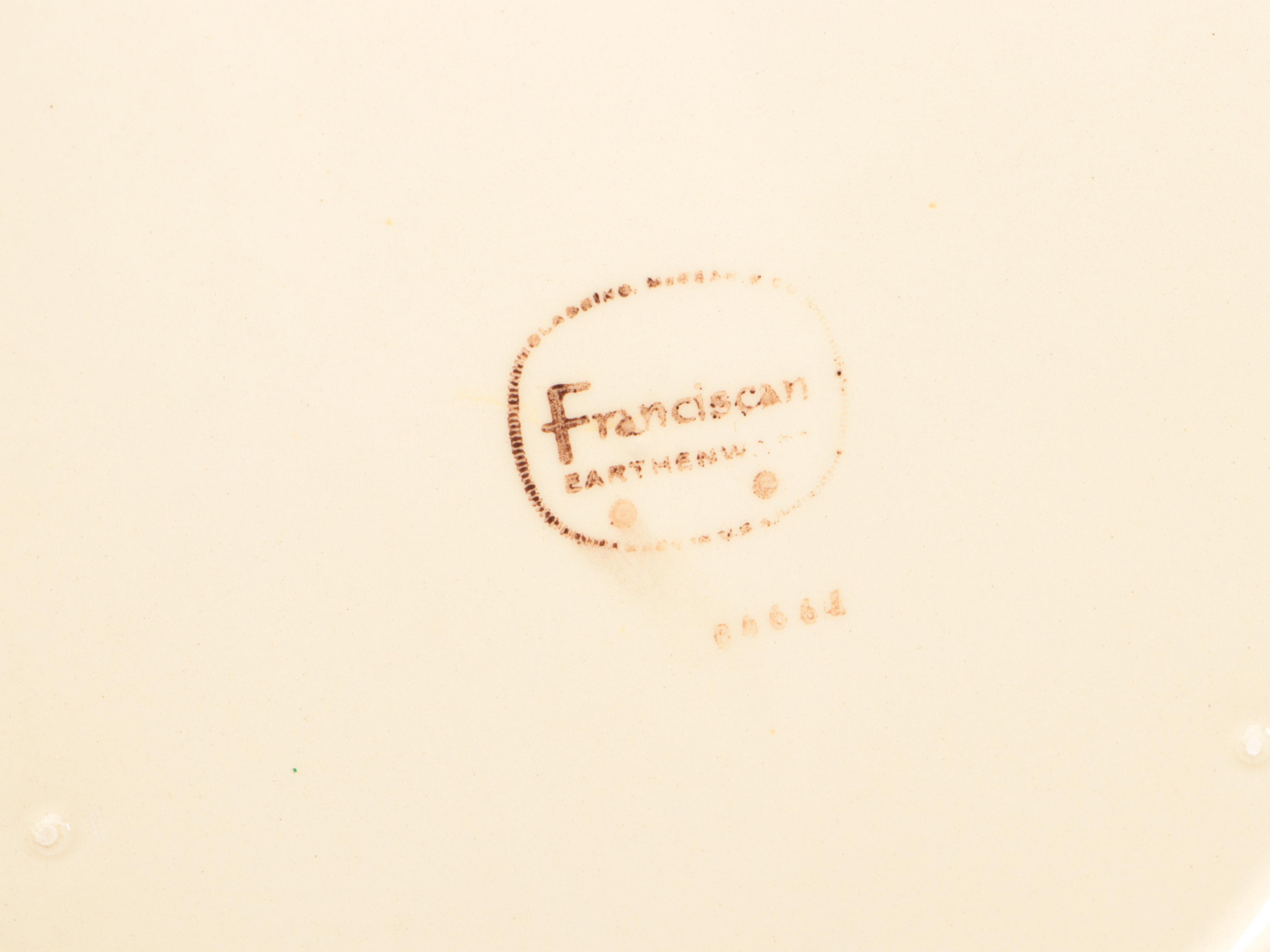 Franciscan "Desert Rose" Dinnerware, Mid to Late 20th Century