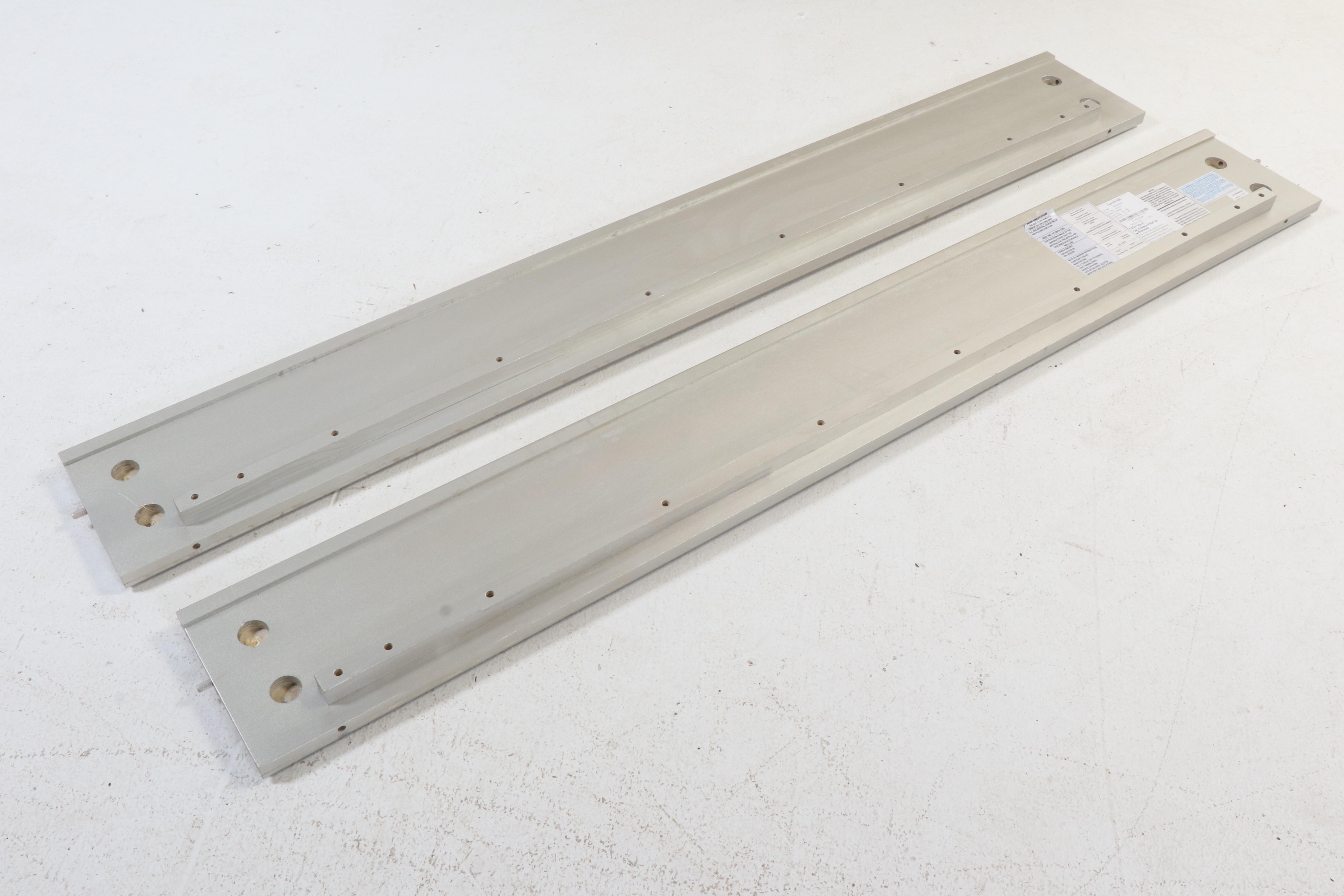 Markor International Furniture Silver-Painted and Upholstered King Bed Frame