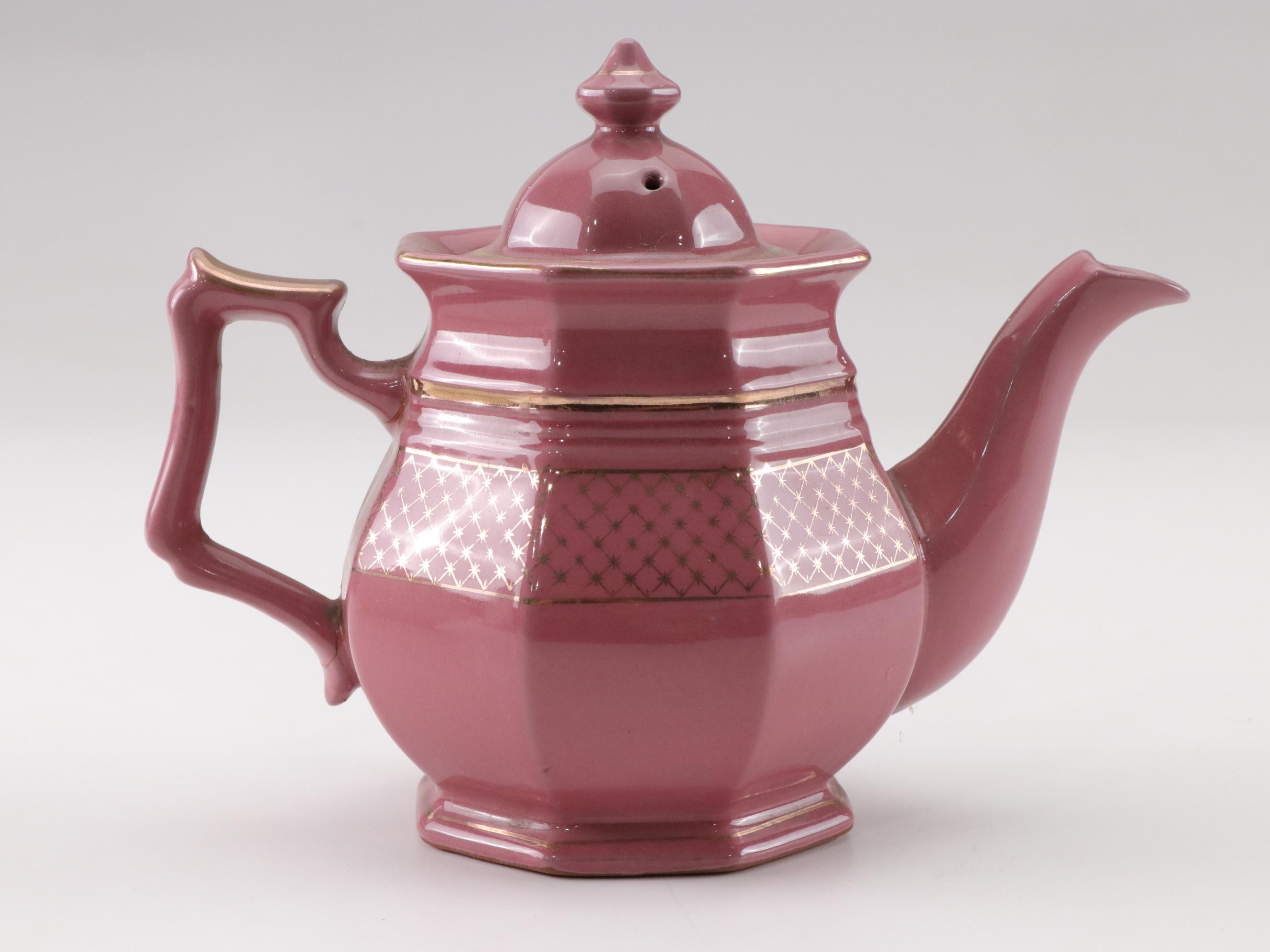 Two Ceramic Teapots, Mid to Late 20th Century