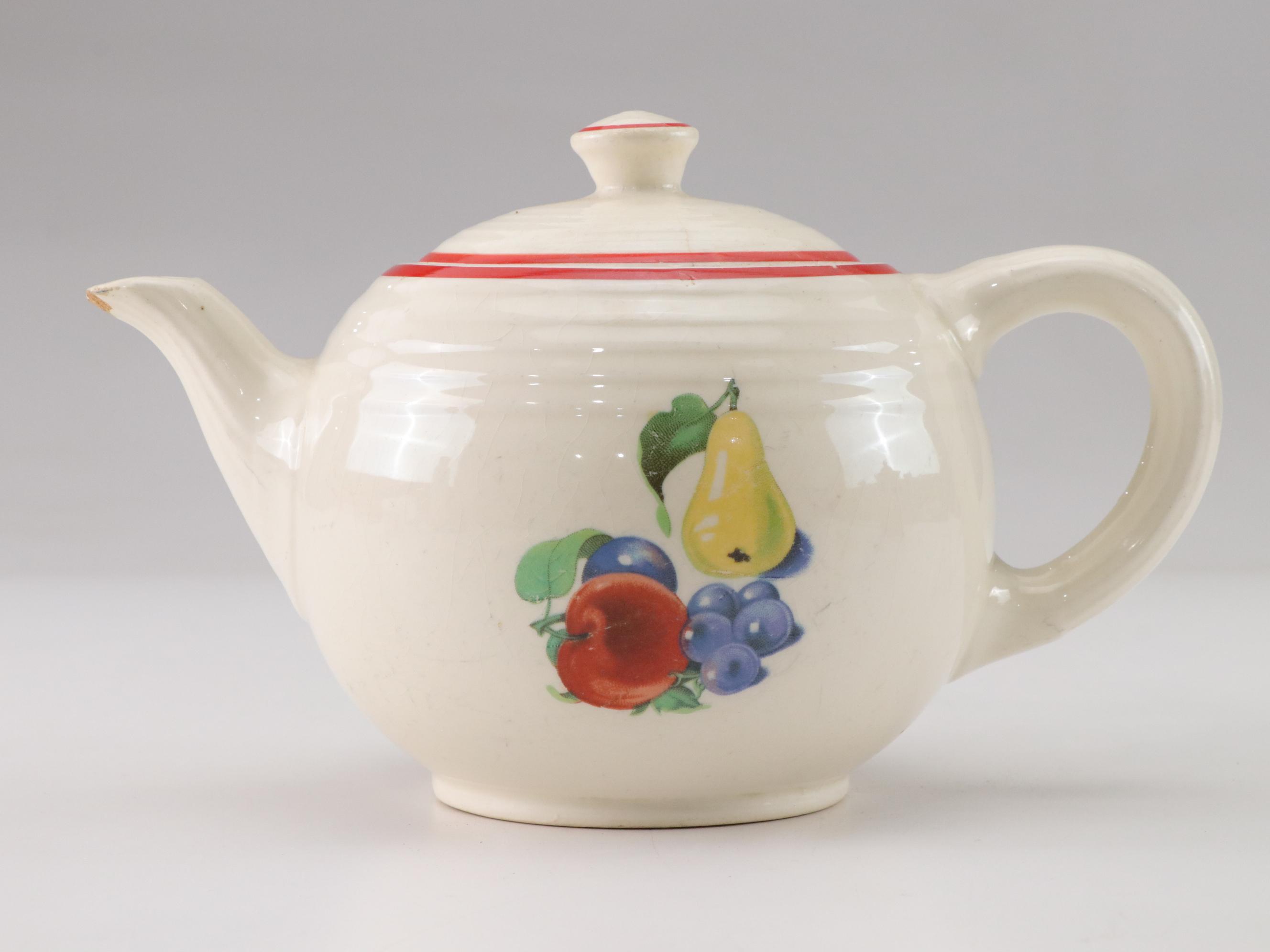 Two Ceramic Teapots, Mid to Late 20th Century