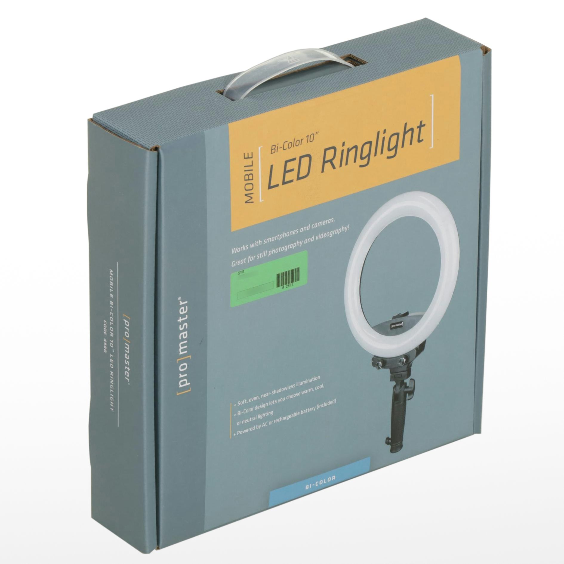 ProMaster Mobile 10" Bi-Color LED Ringlight