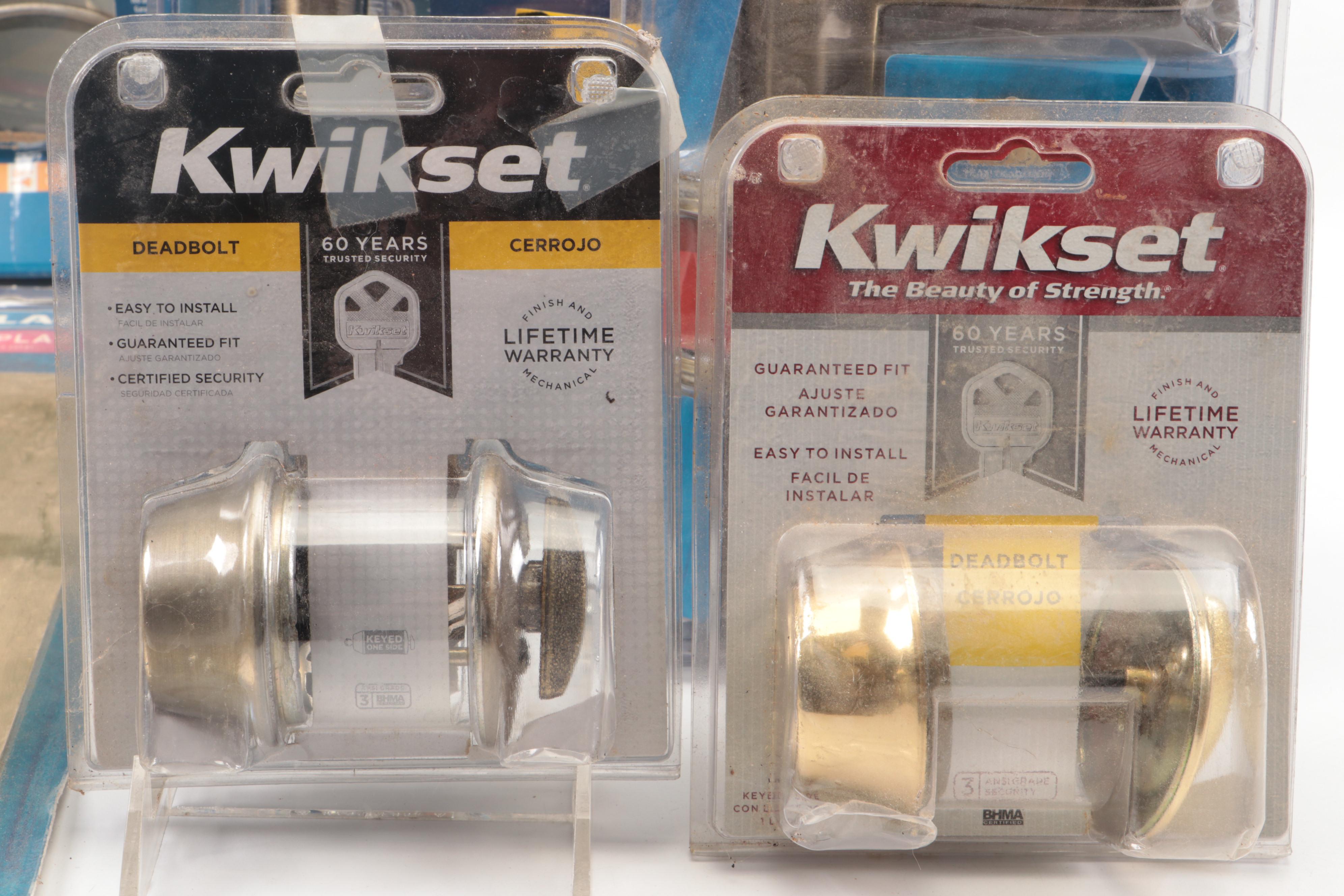 Schlage Doorknob and Deadbolt Security Sets with More Doorknobs