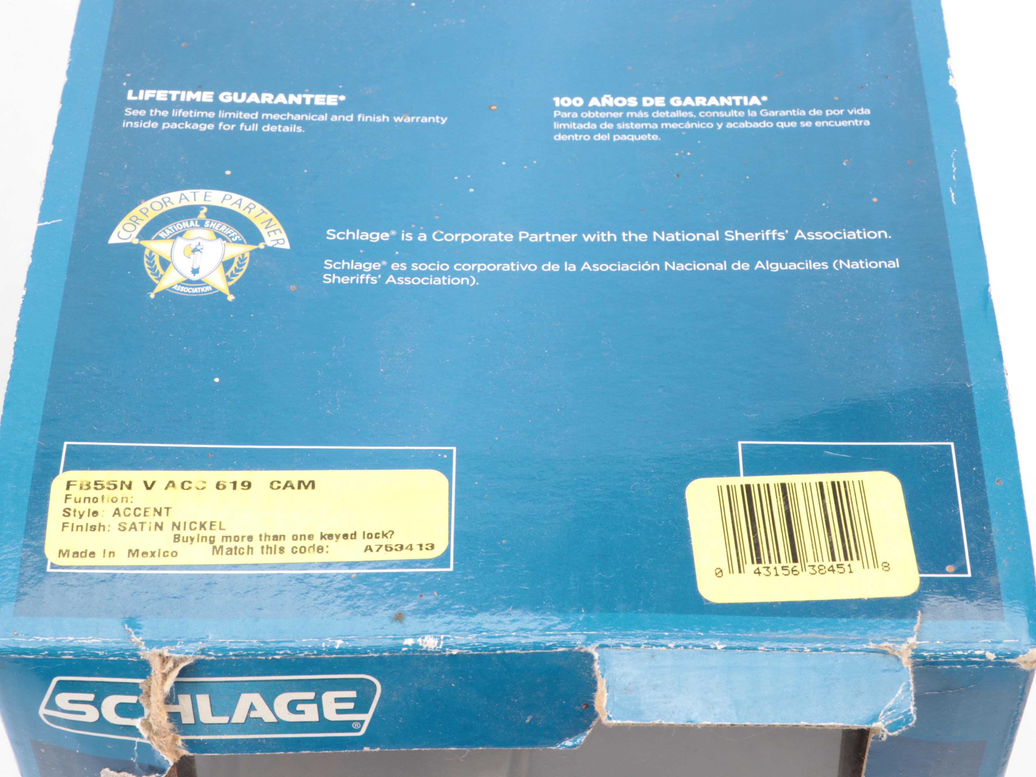 Schlage Doorknob and Deadbolt Security Sets with More Doorknobs