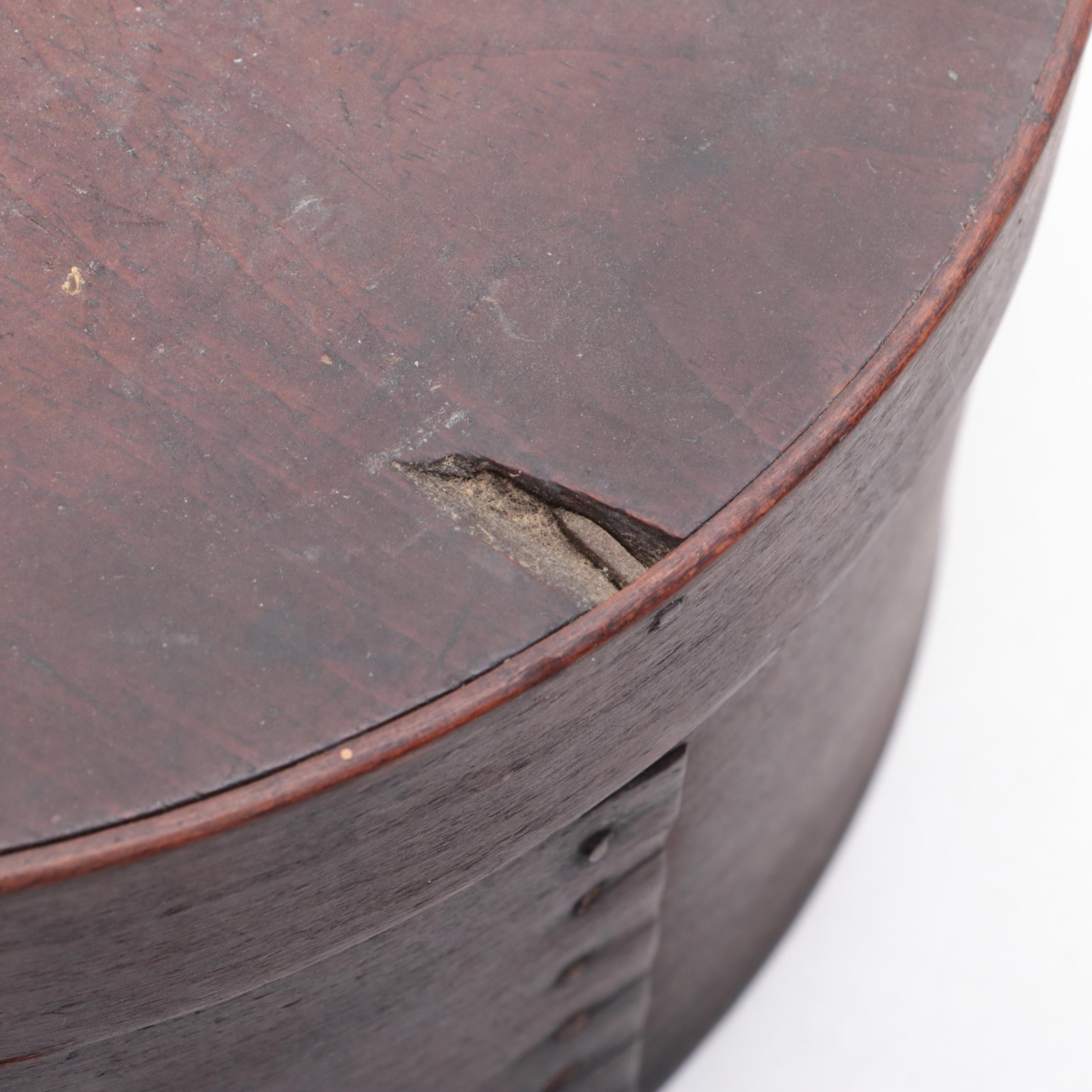 Four Wood Band Boxes