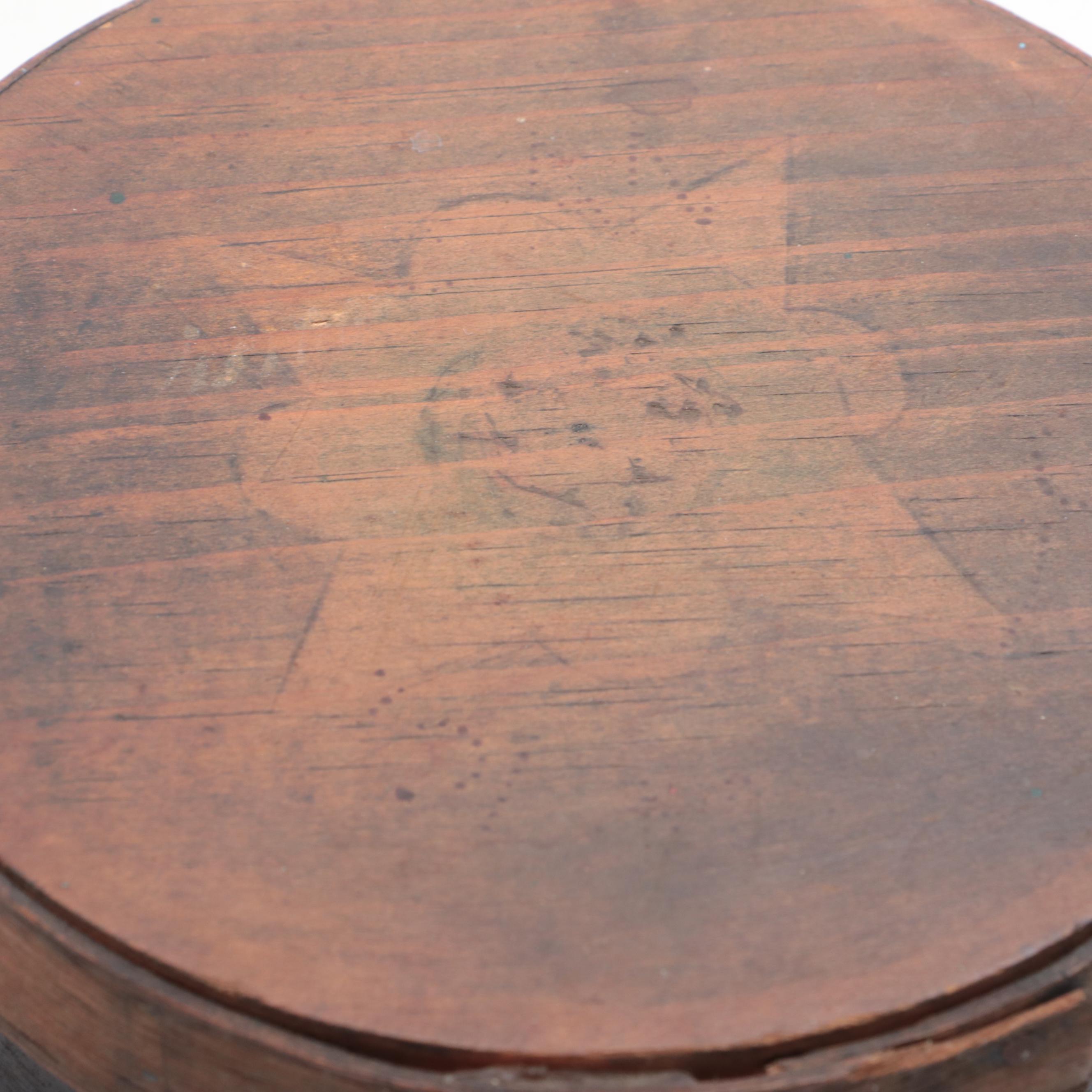 Four Wood Band Boxes