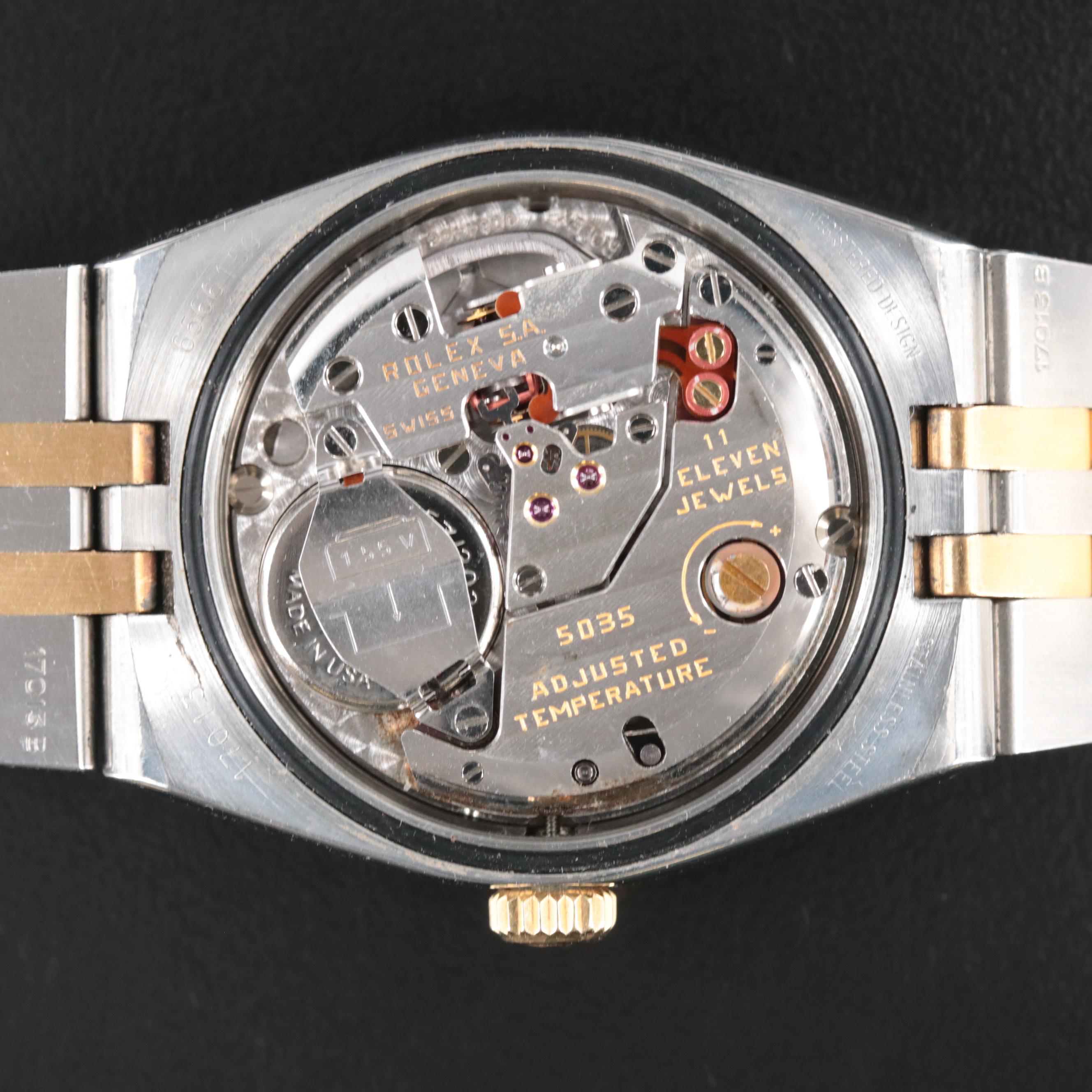 1980 Rolex Oysterquartz Datejust Watch