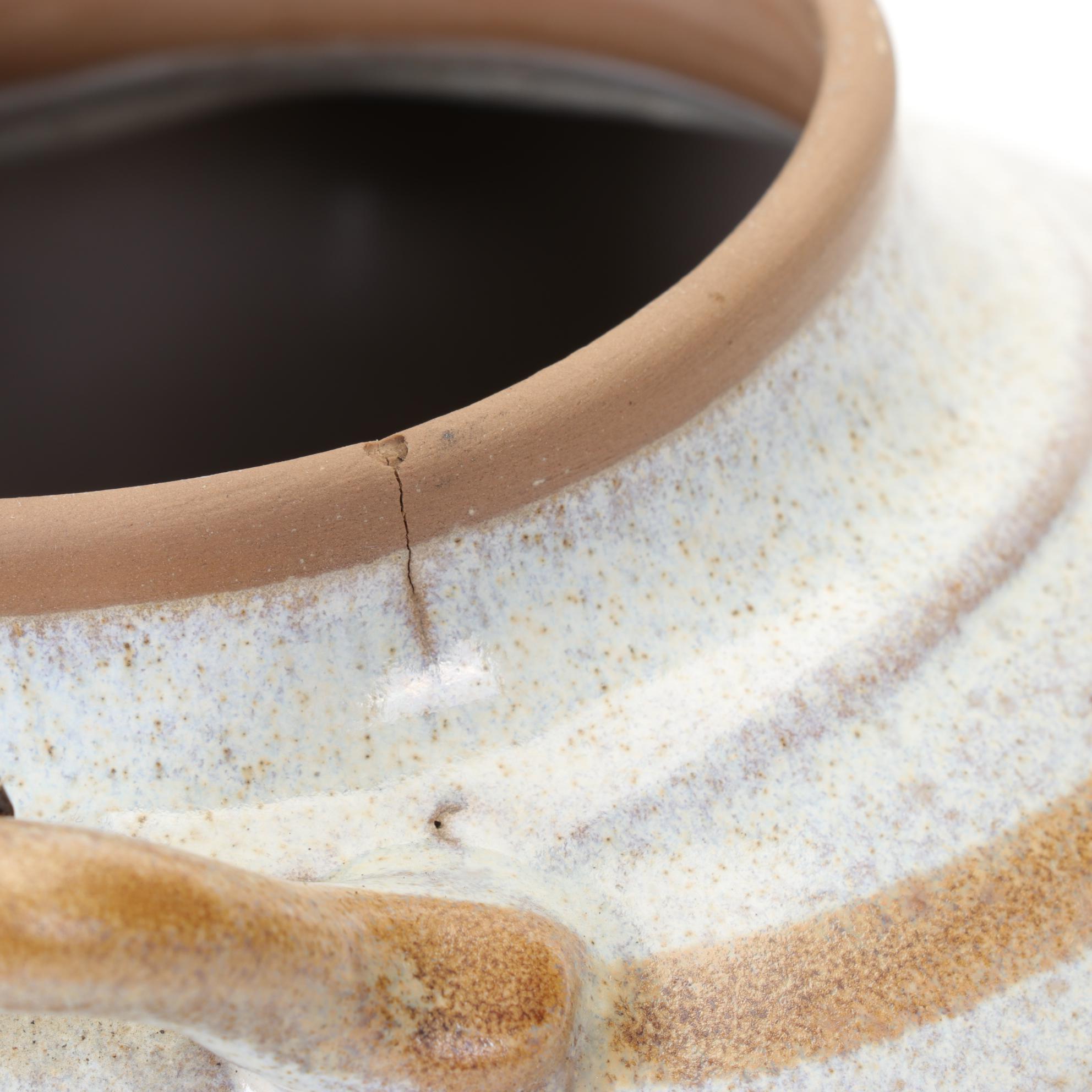 Glazed Ceramic Hot Water Pot, Late 20th Century