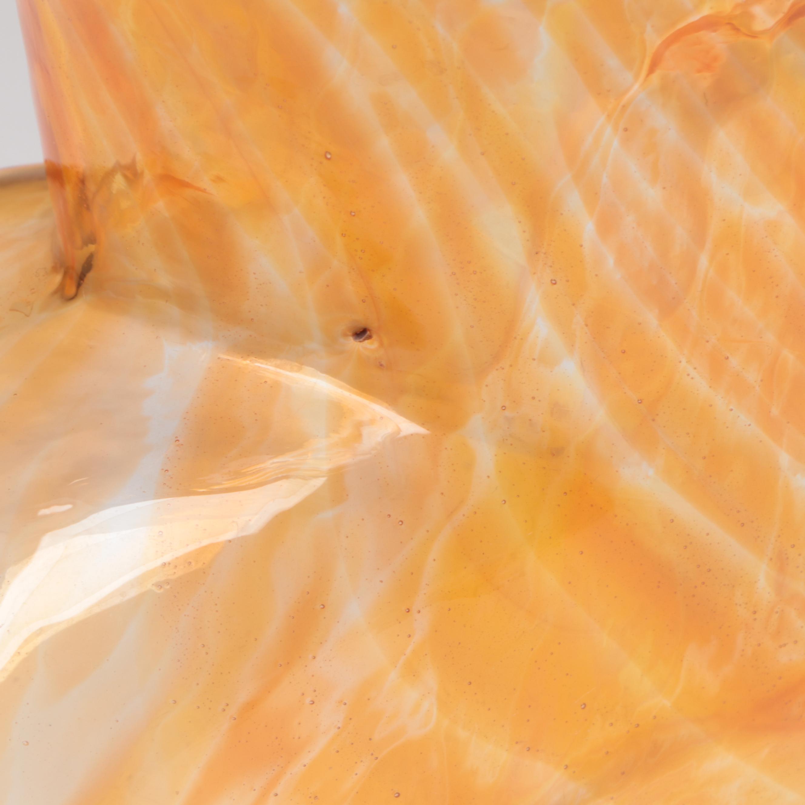 Blenko Glass Vase and Water Pitchers