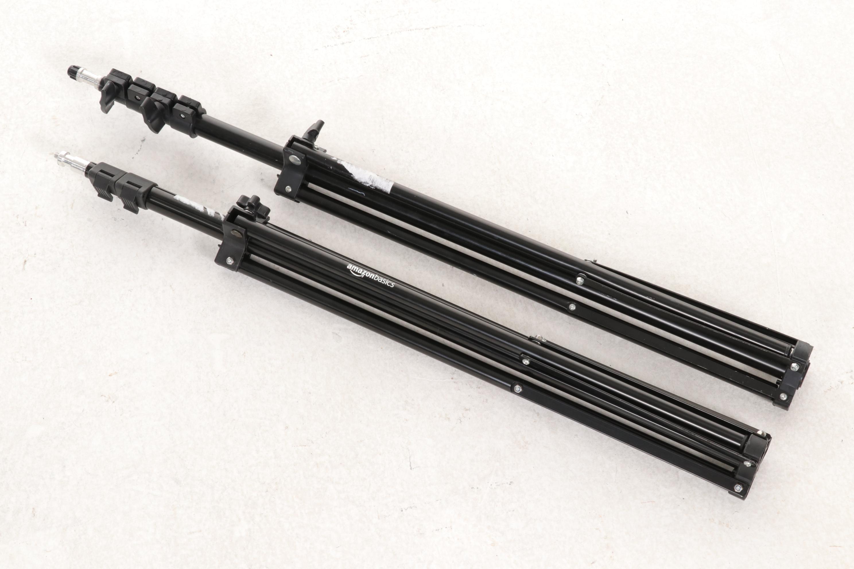 Five Studio Tripod Light Stands