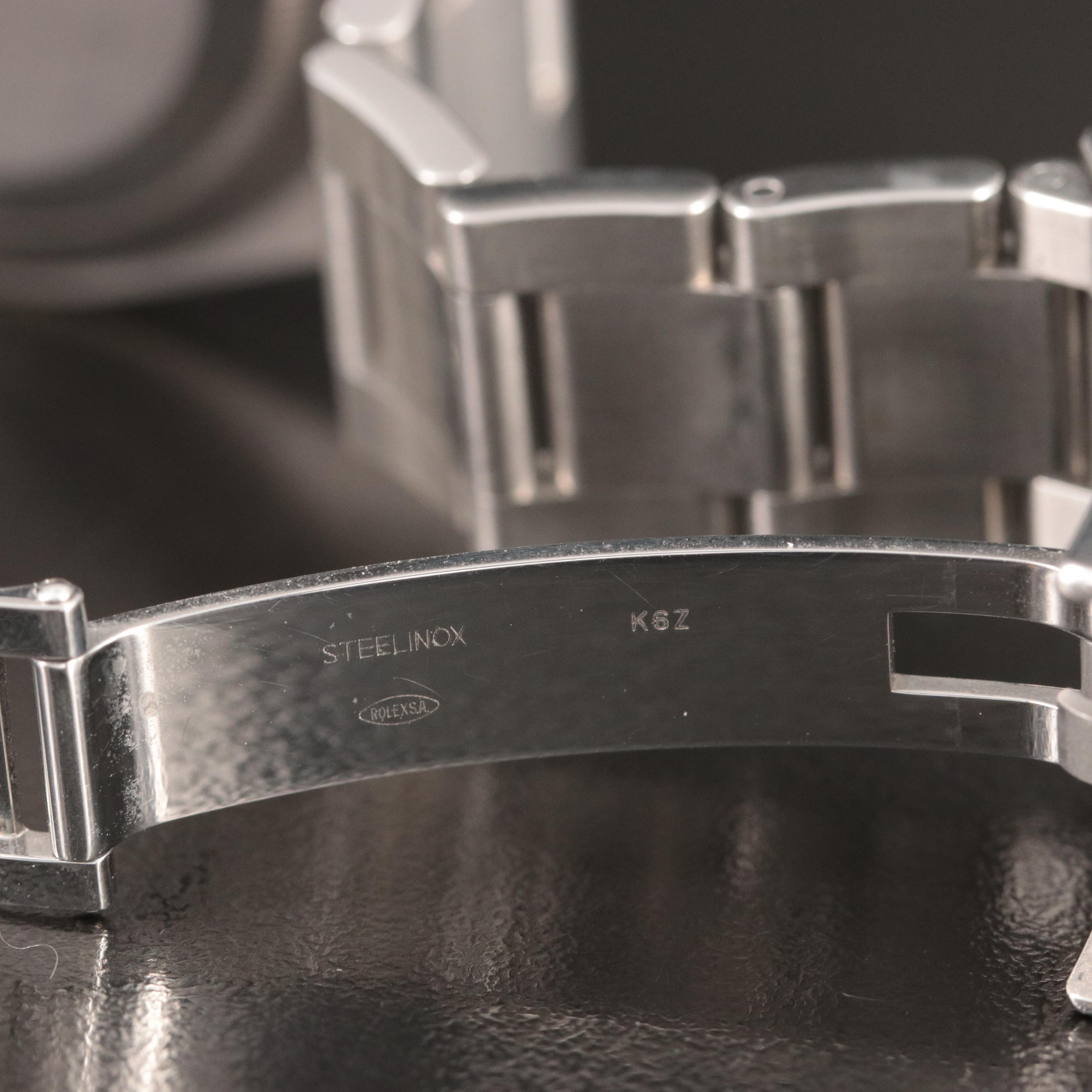 Rolex Oyster Perpetual Custom Turquoise Blue Dial Watch