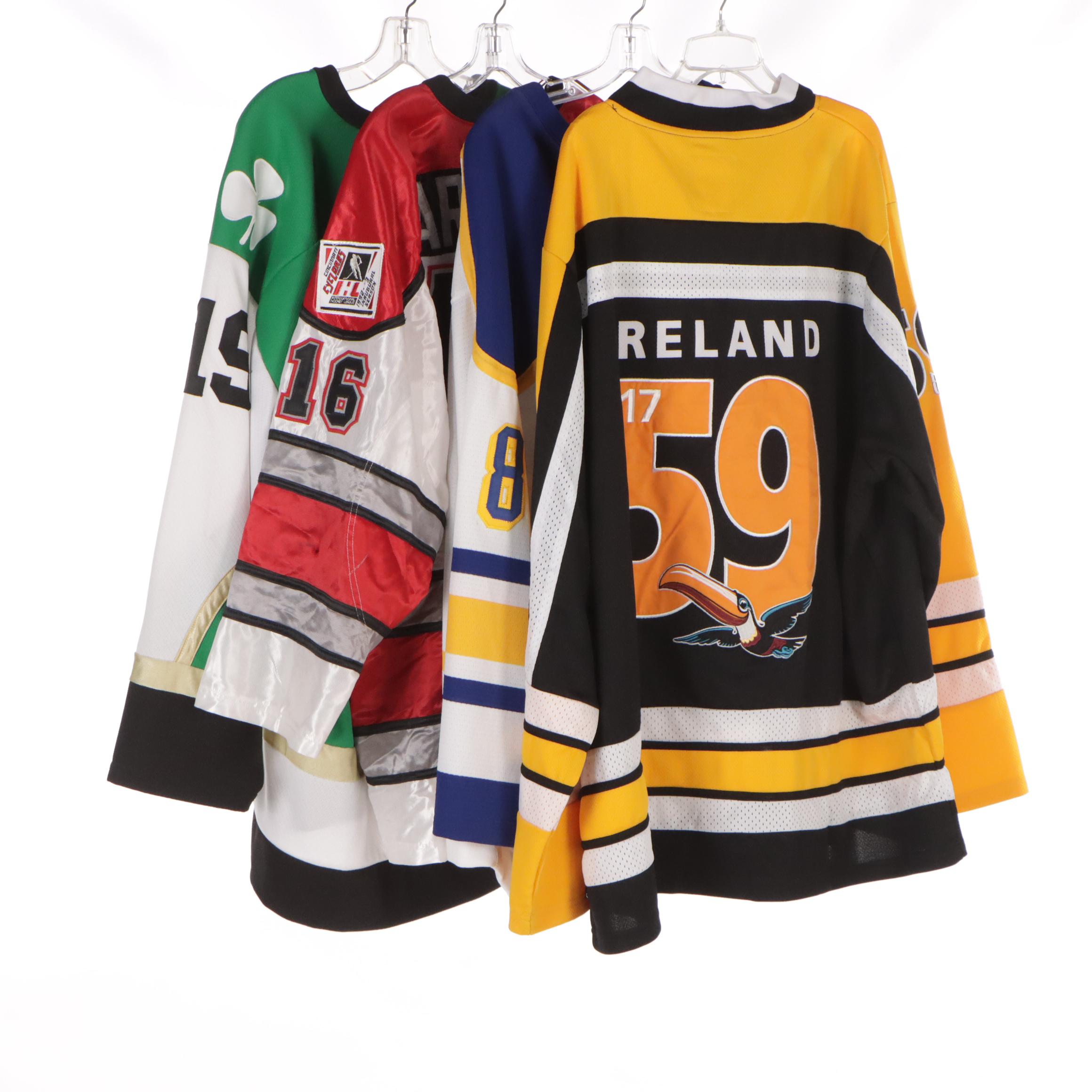 Men's Guinness Toucan Jersey, Cincinnati Swords and Cyclones Hockey Jerseys