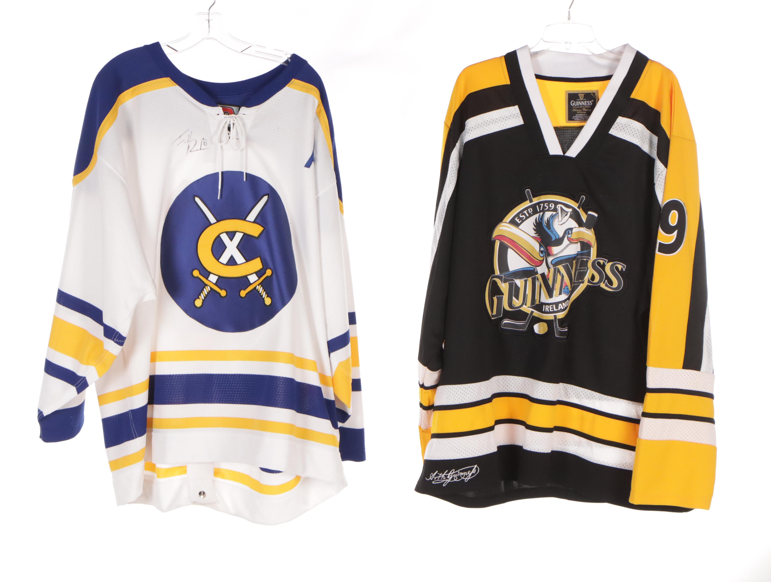 Men's Guinness Toucan Jersey, Cincinnati Swords and Cyclones Hockey Jerseys