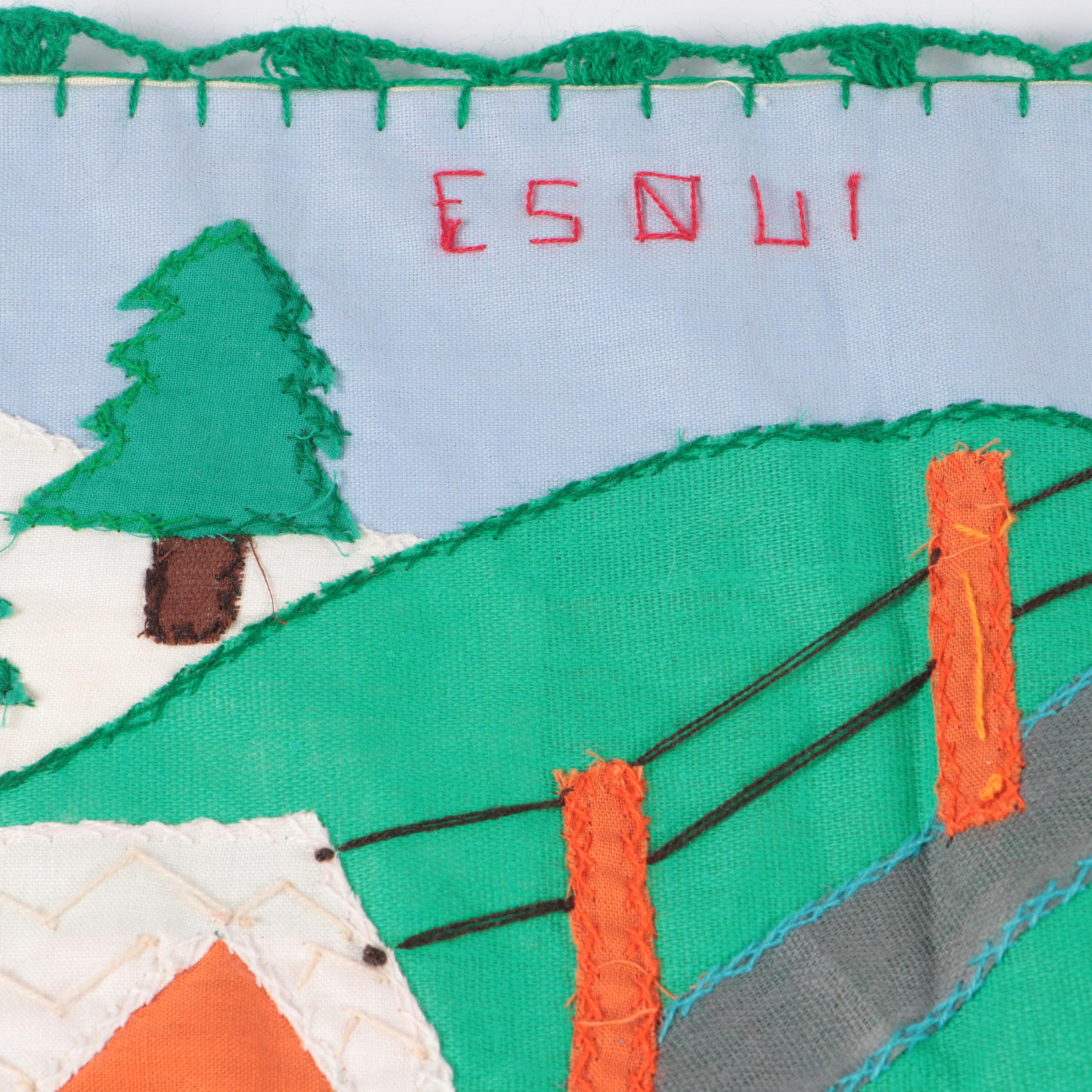 Peruvian Southern Cross Artisan Handmade Dimensional Storyteller Textiles