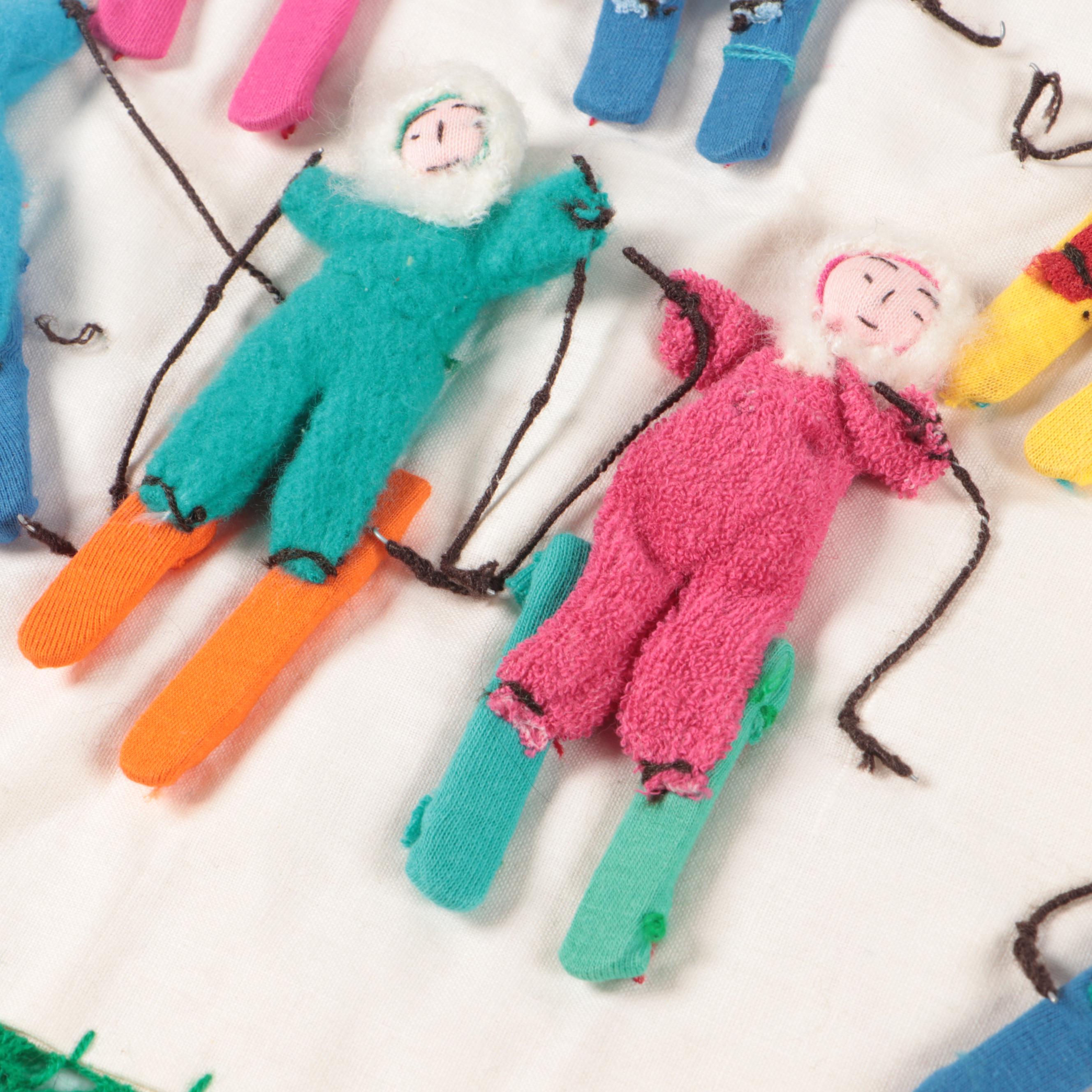 Peruvian Southern Cross Artisan Handmade Dimensional Storyteller Textiles