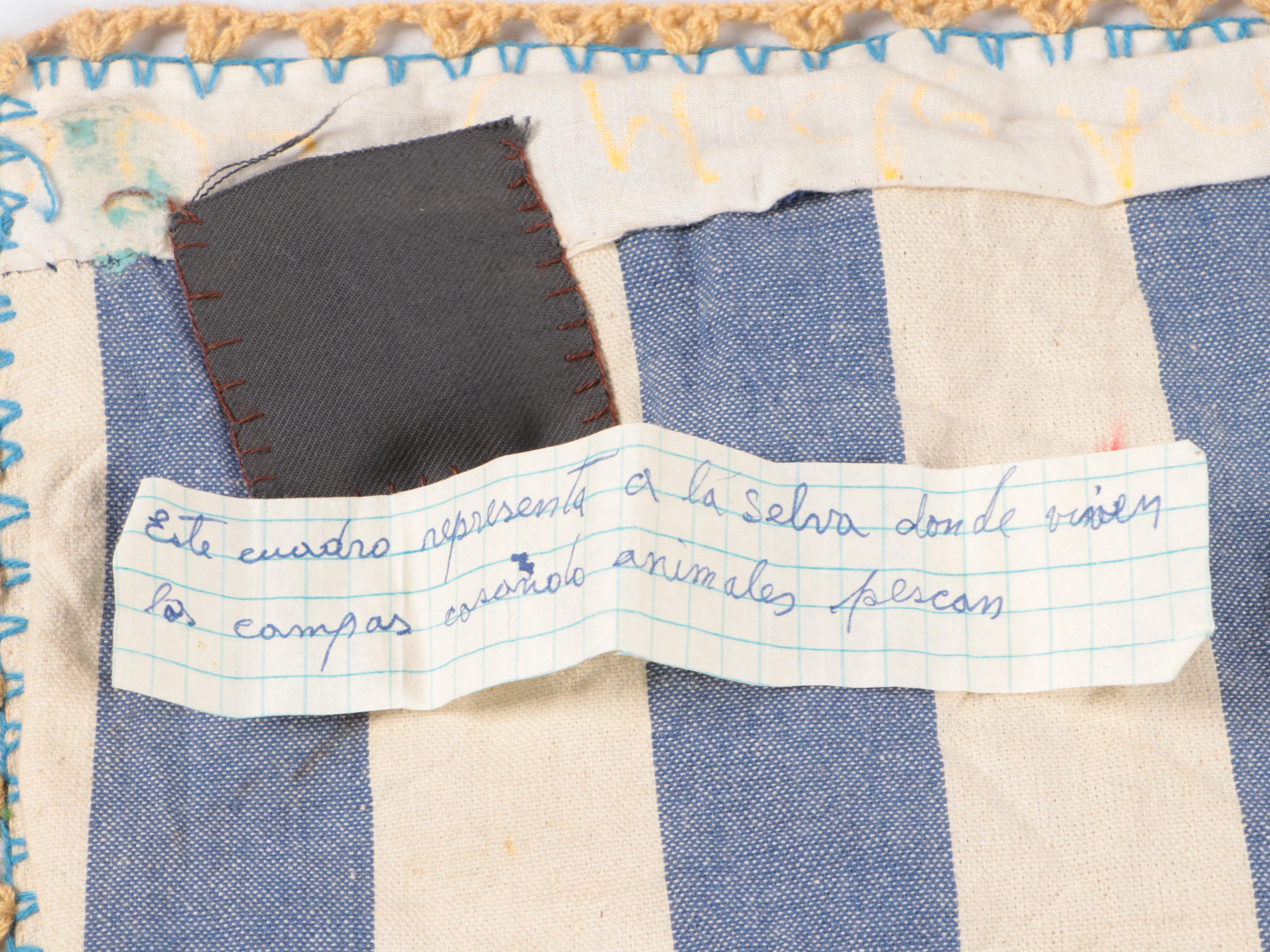 Peruvian Southern Cross Artisan Handmade Dimensional Storyteller Textiles