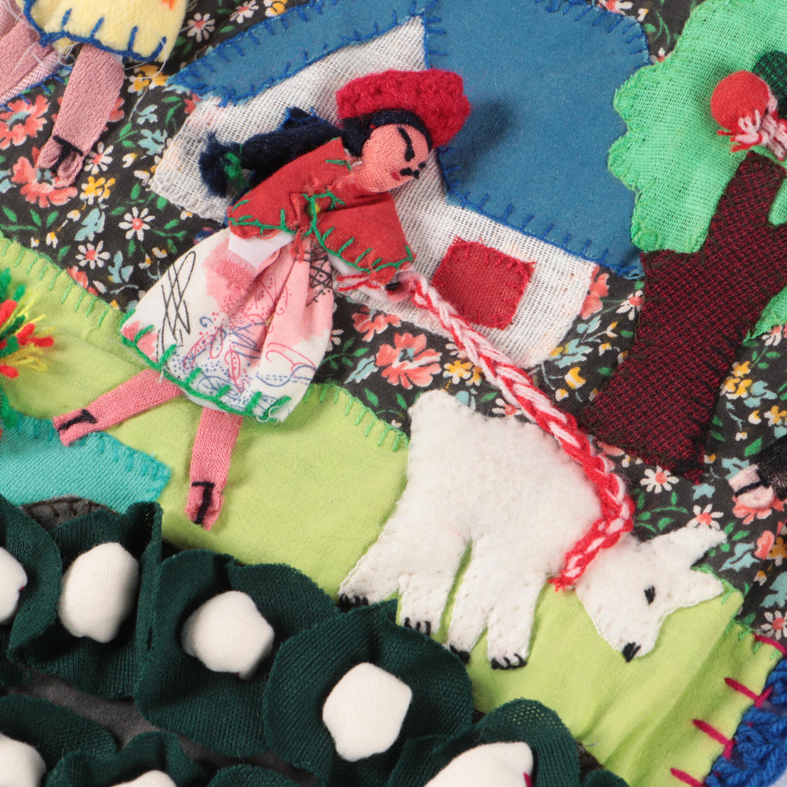 Peruvian Southern Cross Artisan Handmade Dimensional Storyteller Textiles