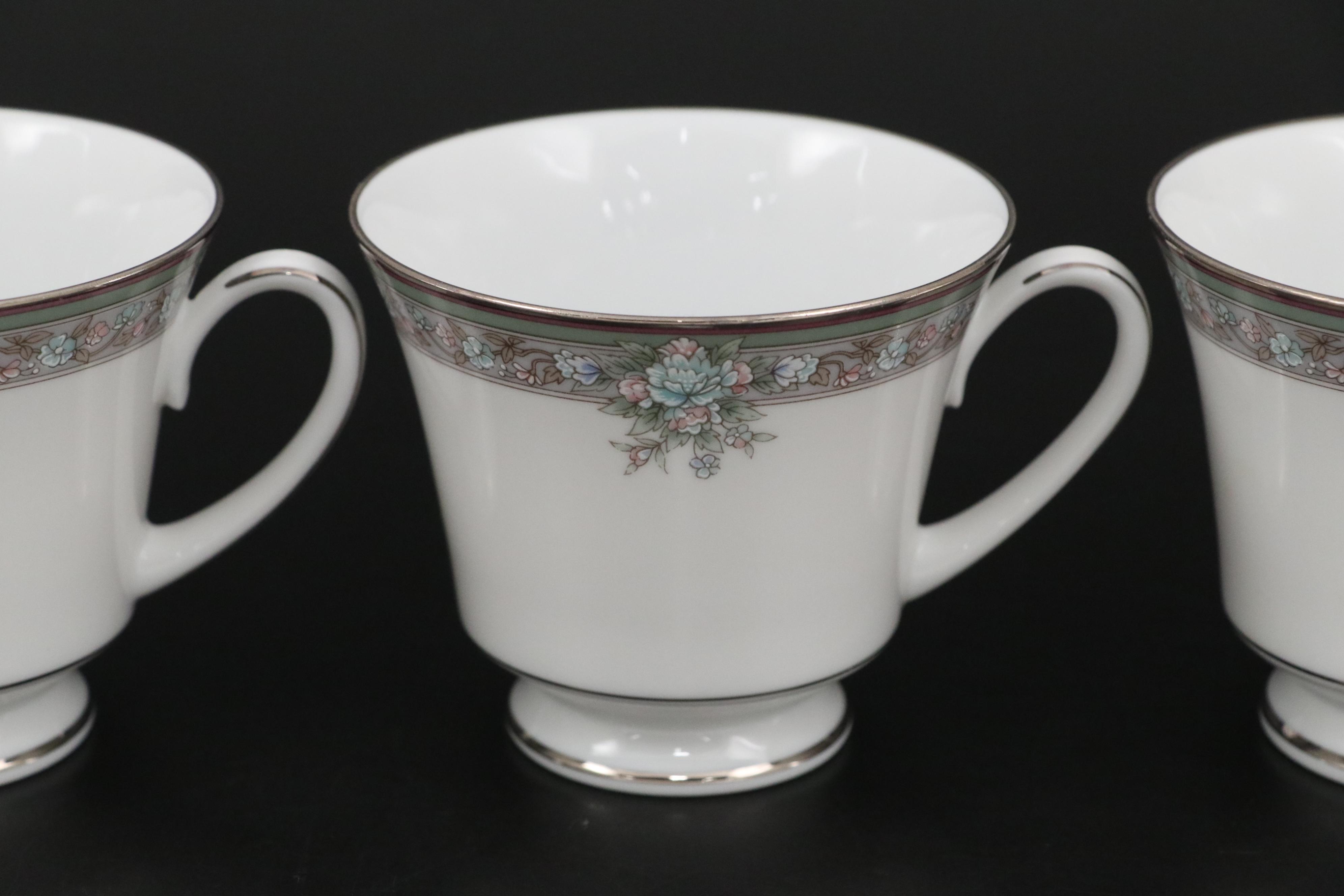 Noritake "Lunceford" Porcelain Dinnerware and Serveware, Late 20th Century