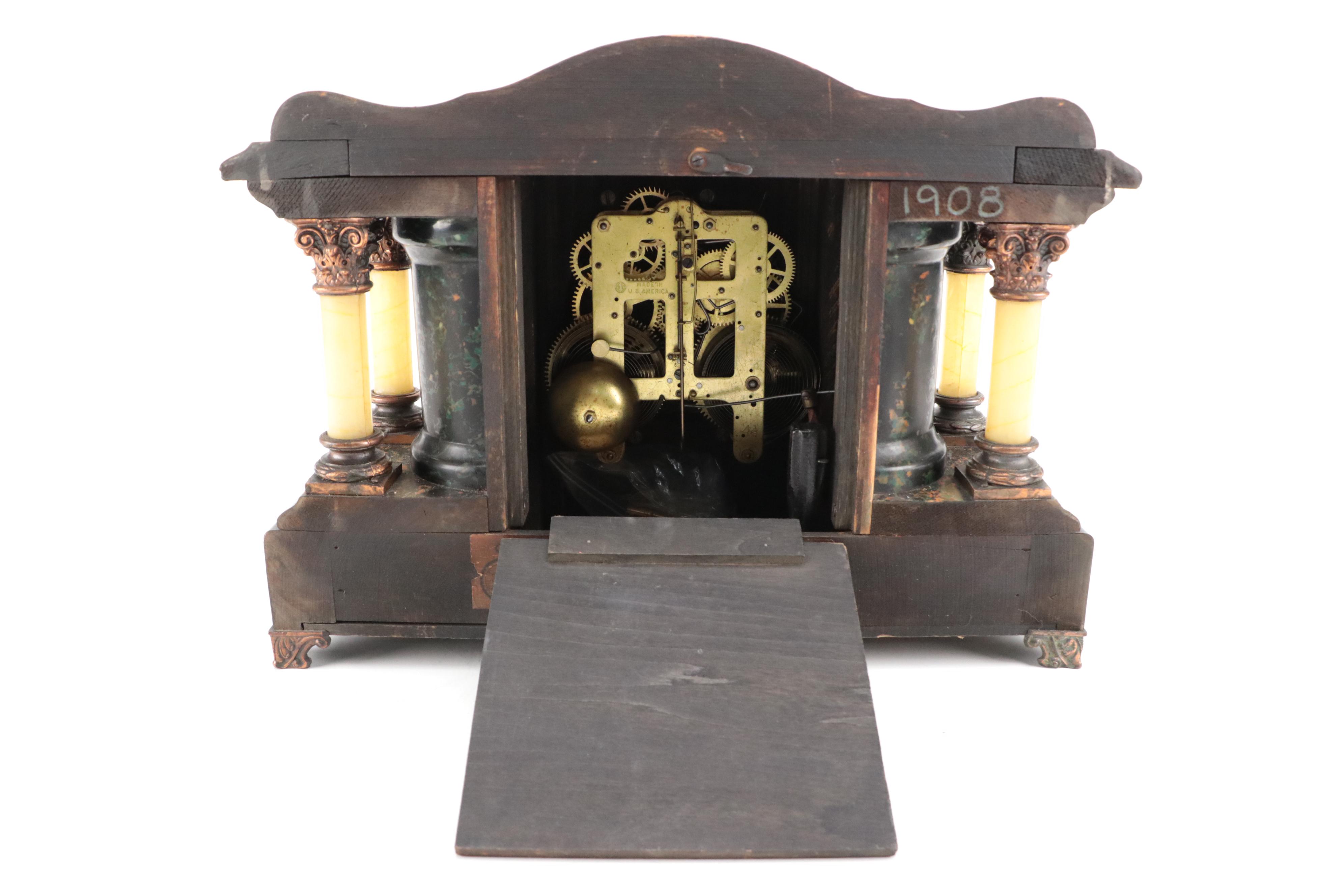 Seth Thomas "Adamantine" Mantel Clock, 1908