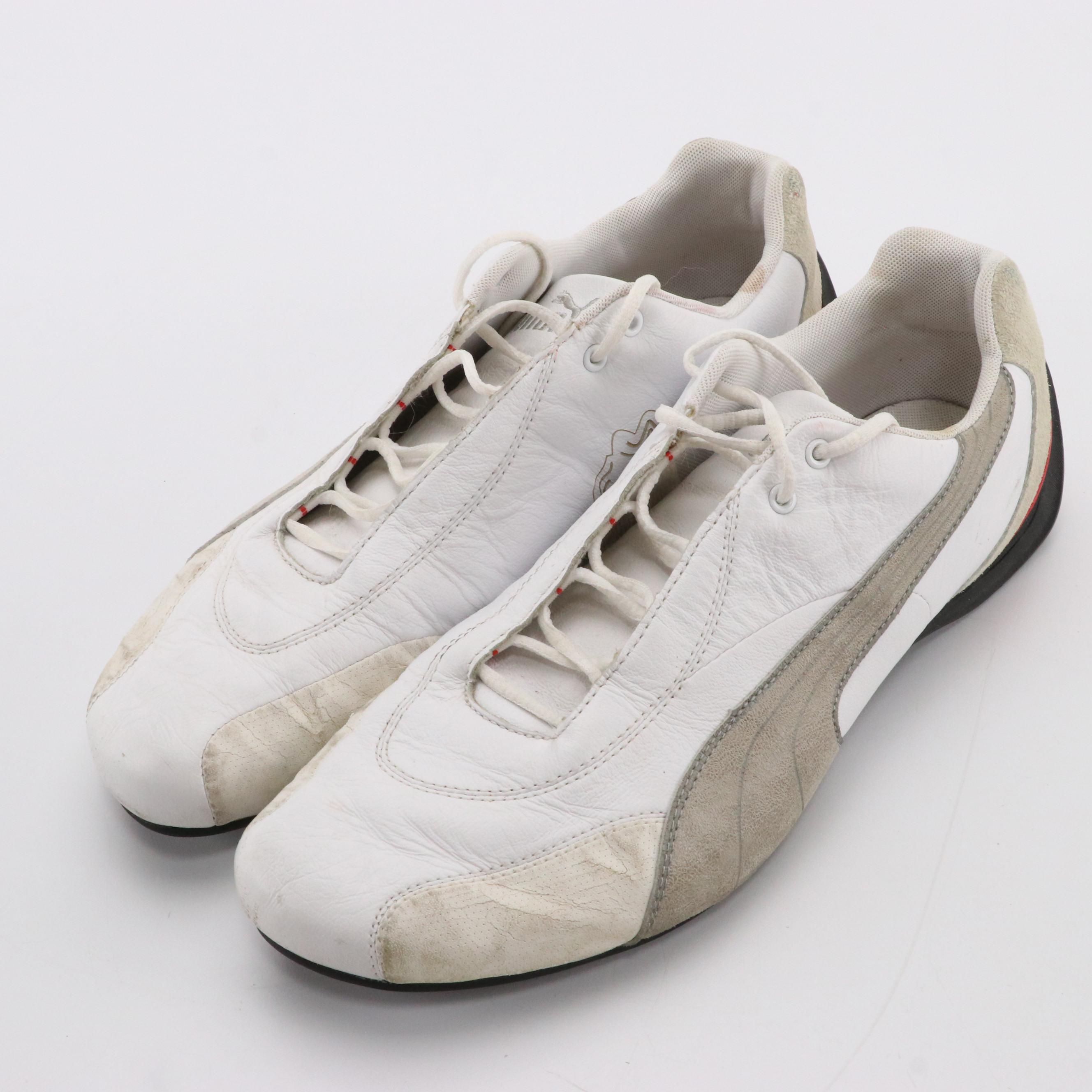 Men's Puma Pace Cat 301091 Driving Shoes in Leather/Suede