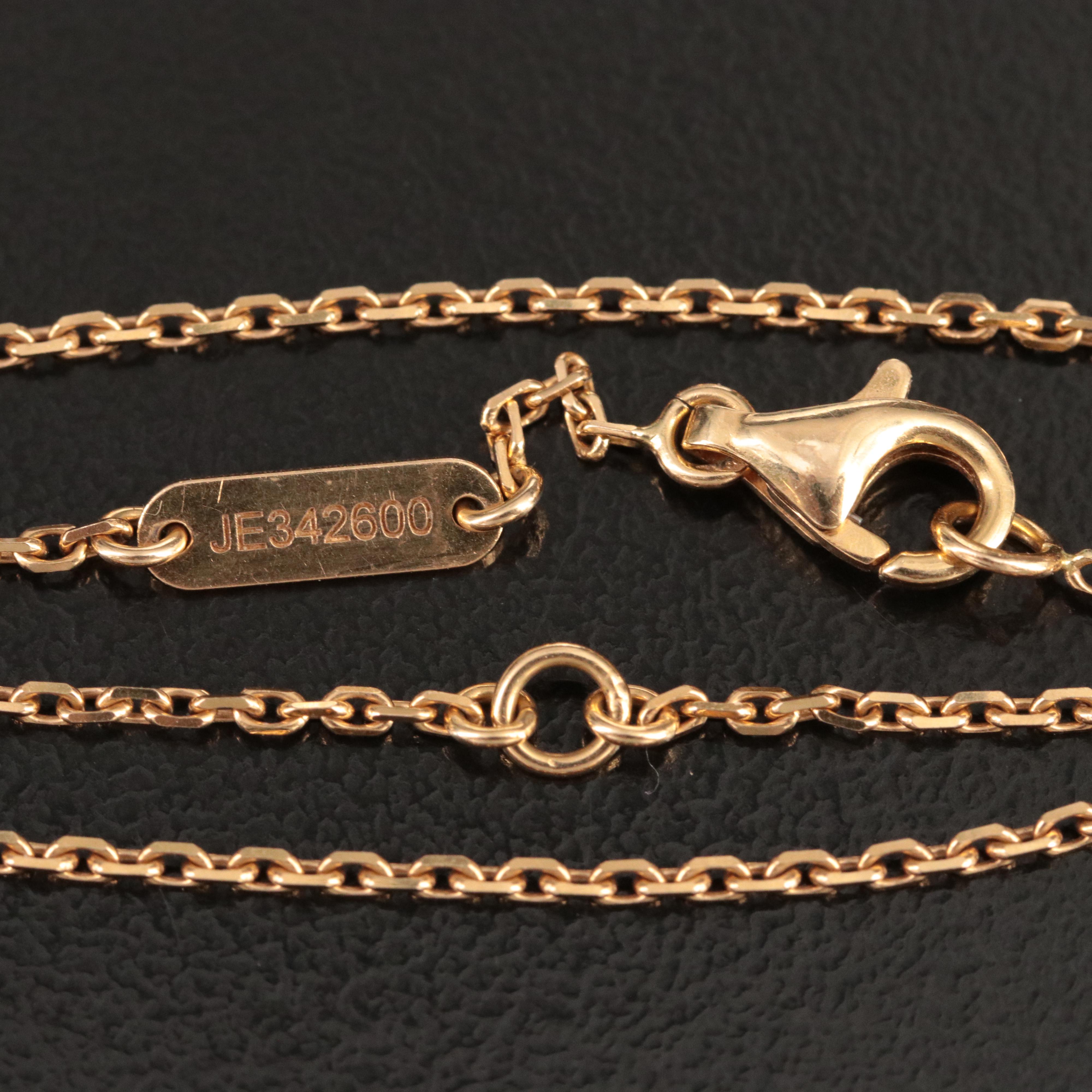 Van Cleef & Arpels "Vintage Alhambra" 18K Black Onyx Necklace