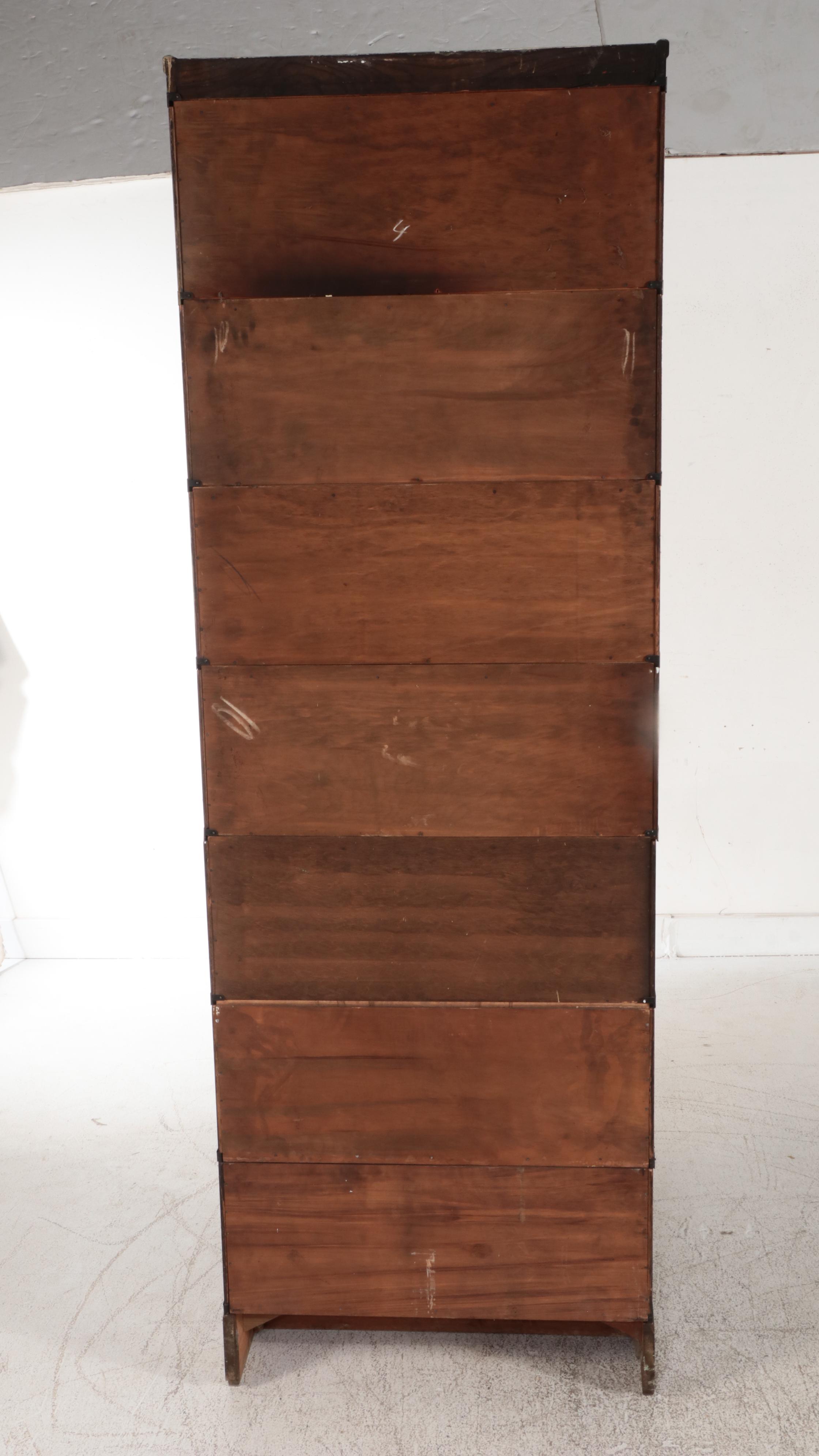 Macey Globe-Wernicke Oak and Glass Barrister's Bookcase