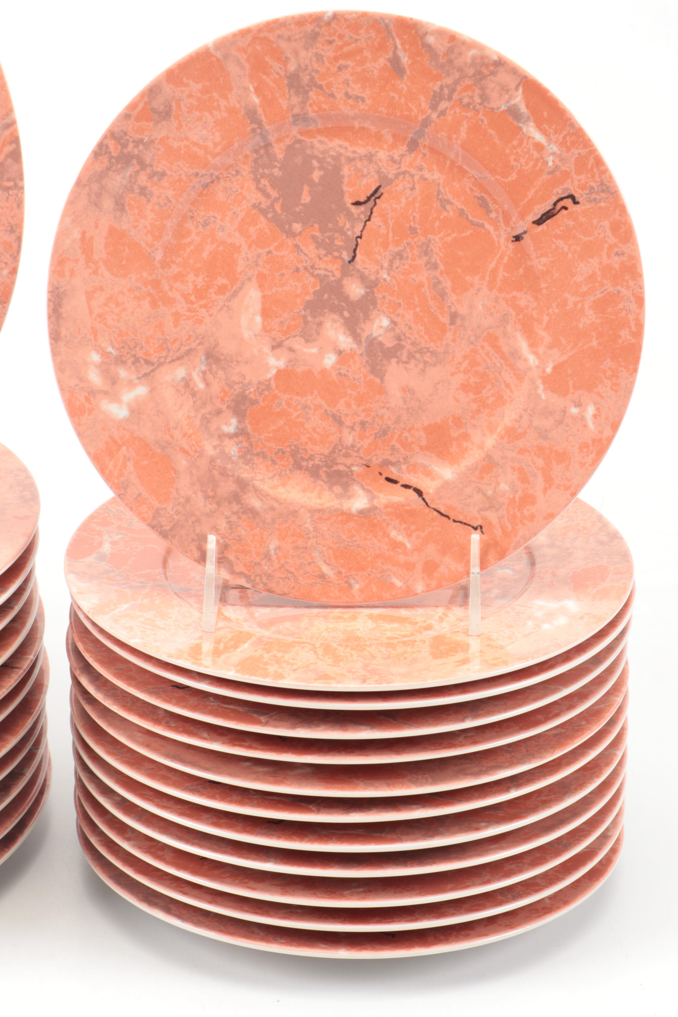 Villeroy & Boch "Siena" Porcelain Service and Salad Plates, Late 20th Century