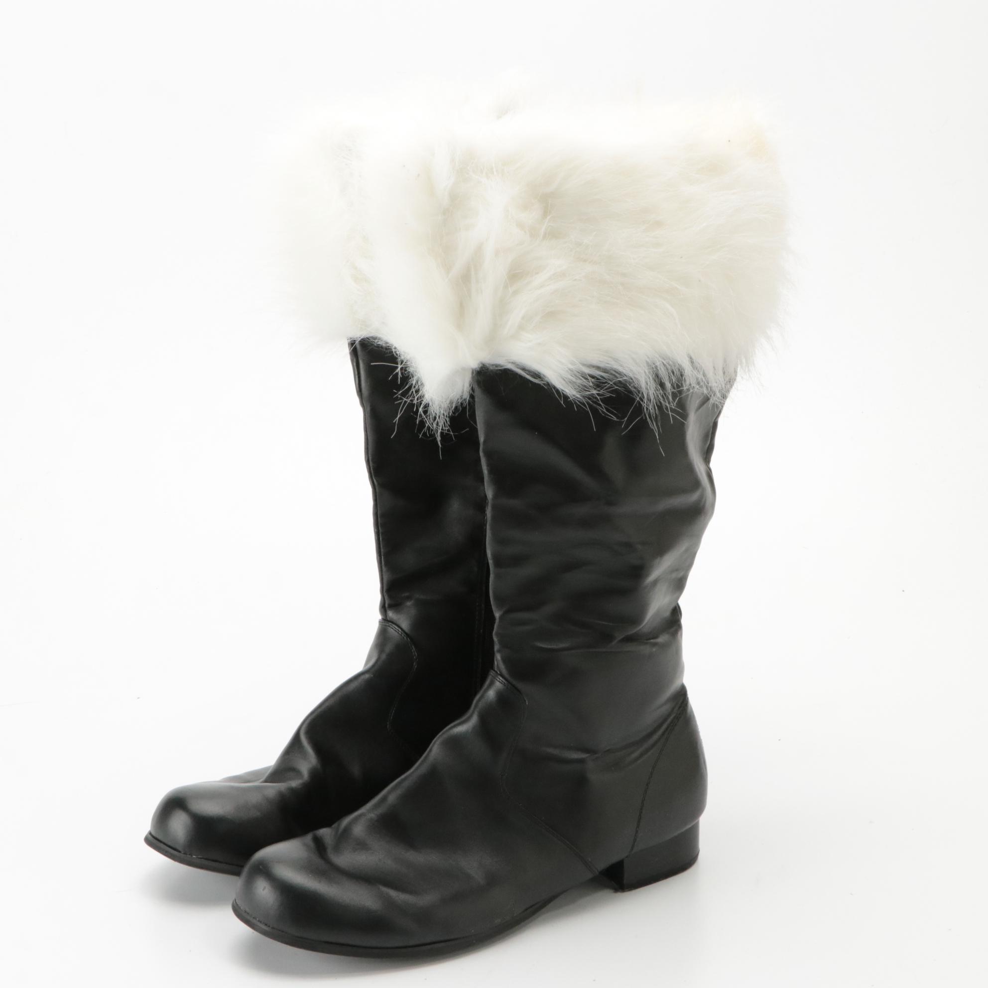 Rubie's Crimson Regency Plush Santa Claus Suit and Boots