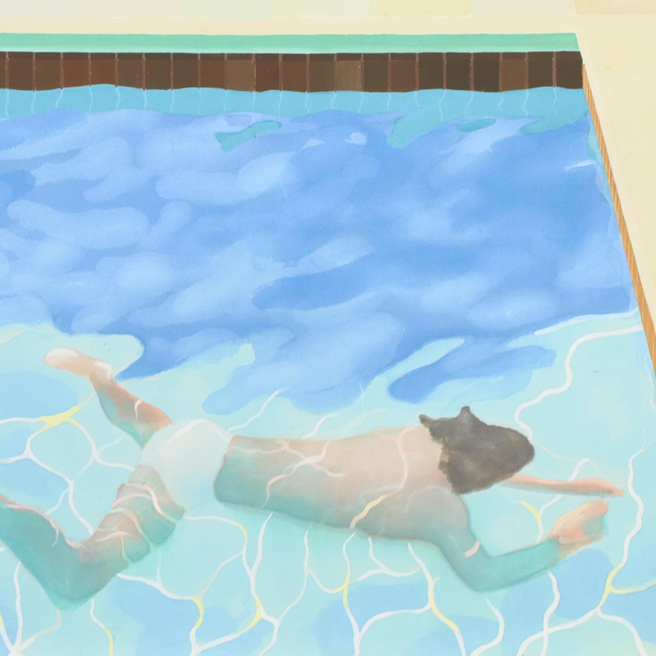 Giclée After David Hockney "Portrait of an Artist (Pool with Two Figures)"