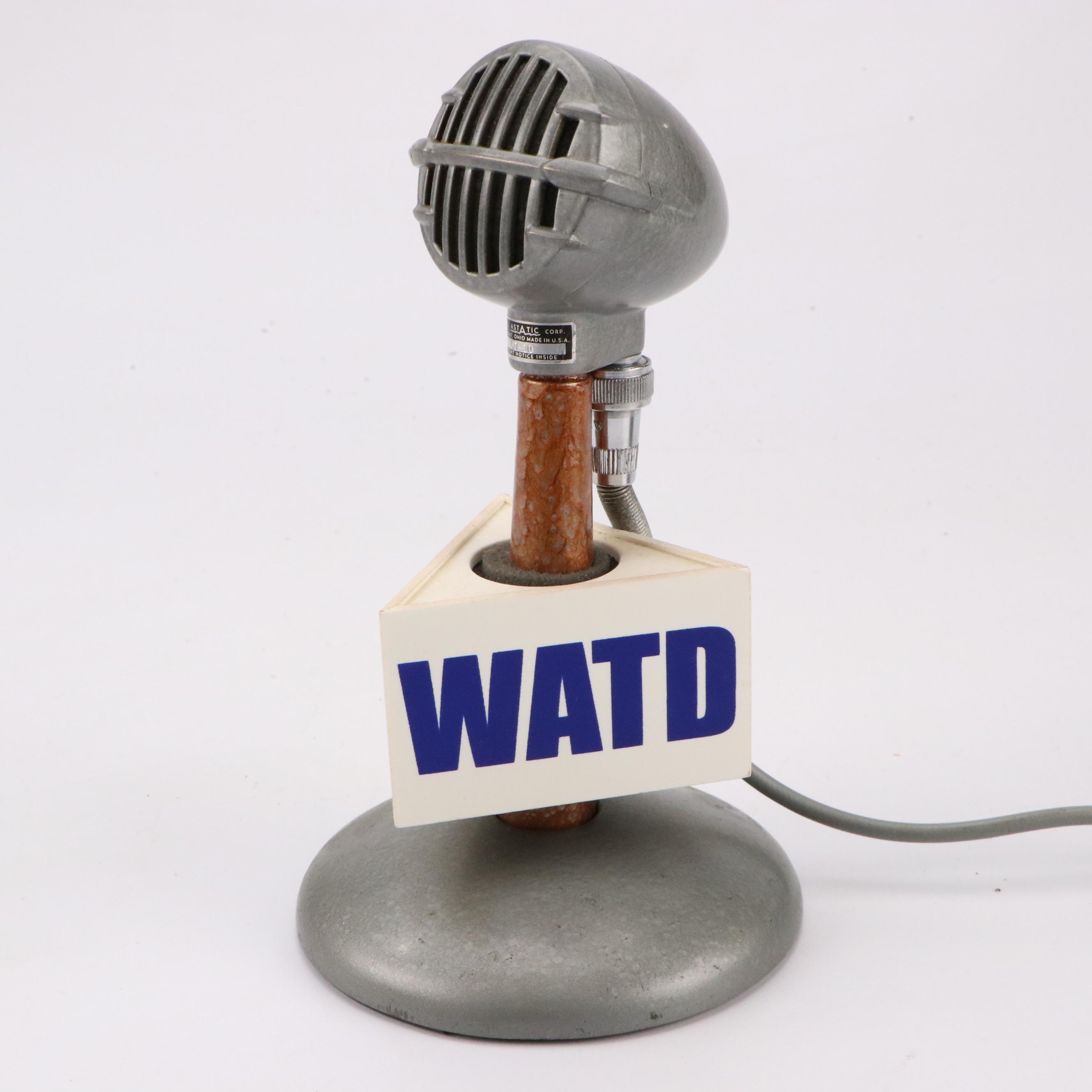 WATD Radio Astatic Corp. JT-30 Broadcast Microphone