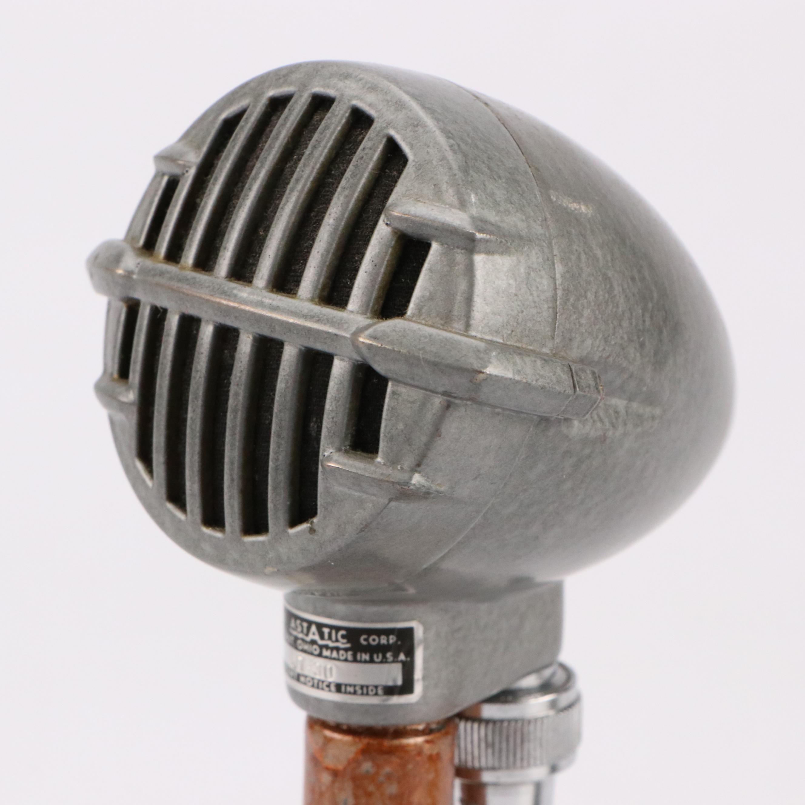 WATD Radio Astatic Corp. JT-30 Broadcast Microphone