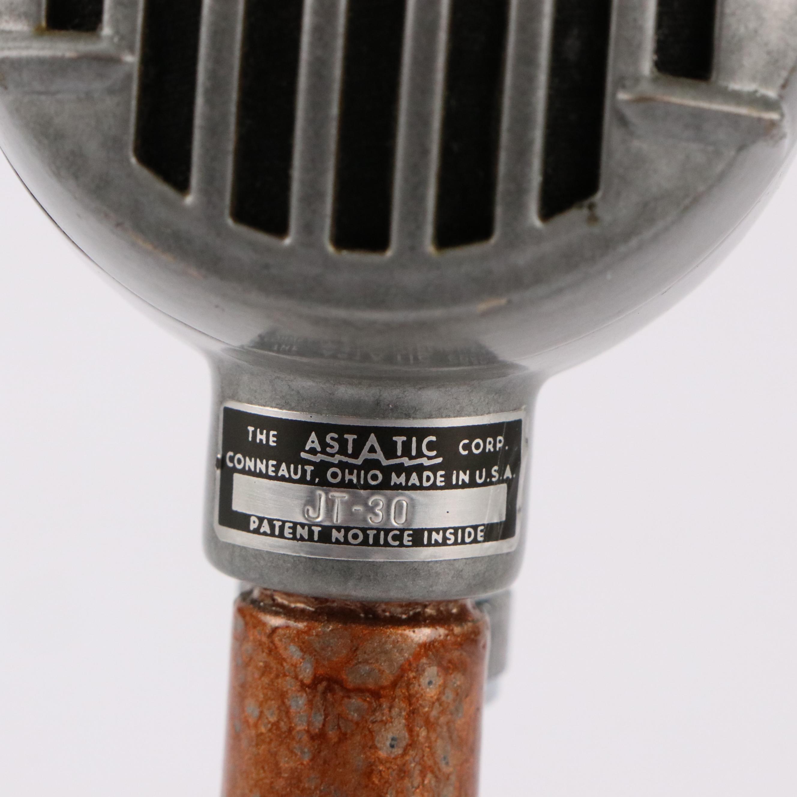 WATD Radio Astatic Corp. JT-30 Broadcast Microphone