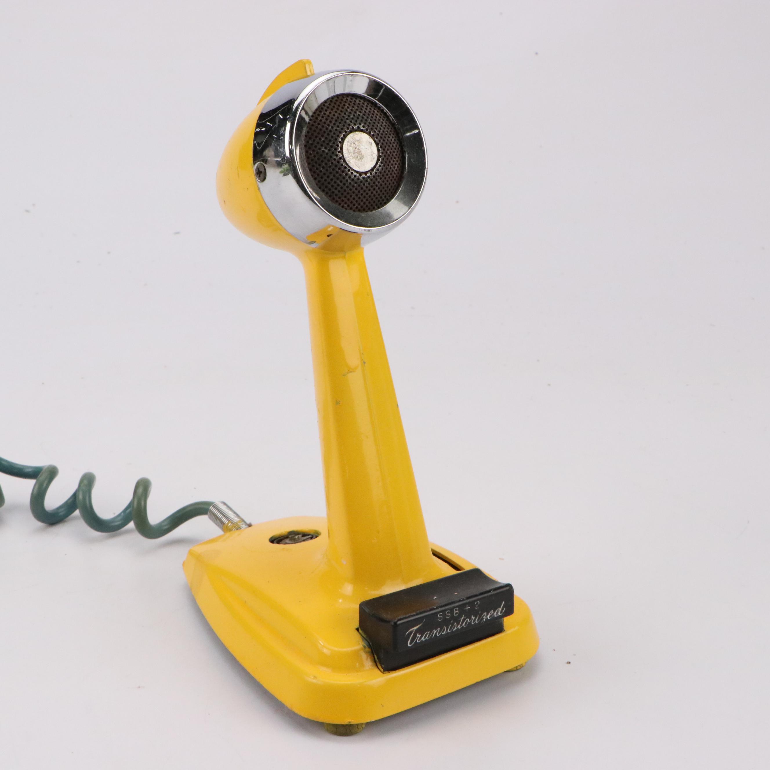 Turner SSB +2 Transistorized Desk Microphone, Vintage