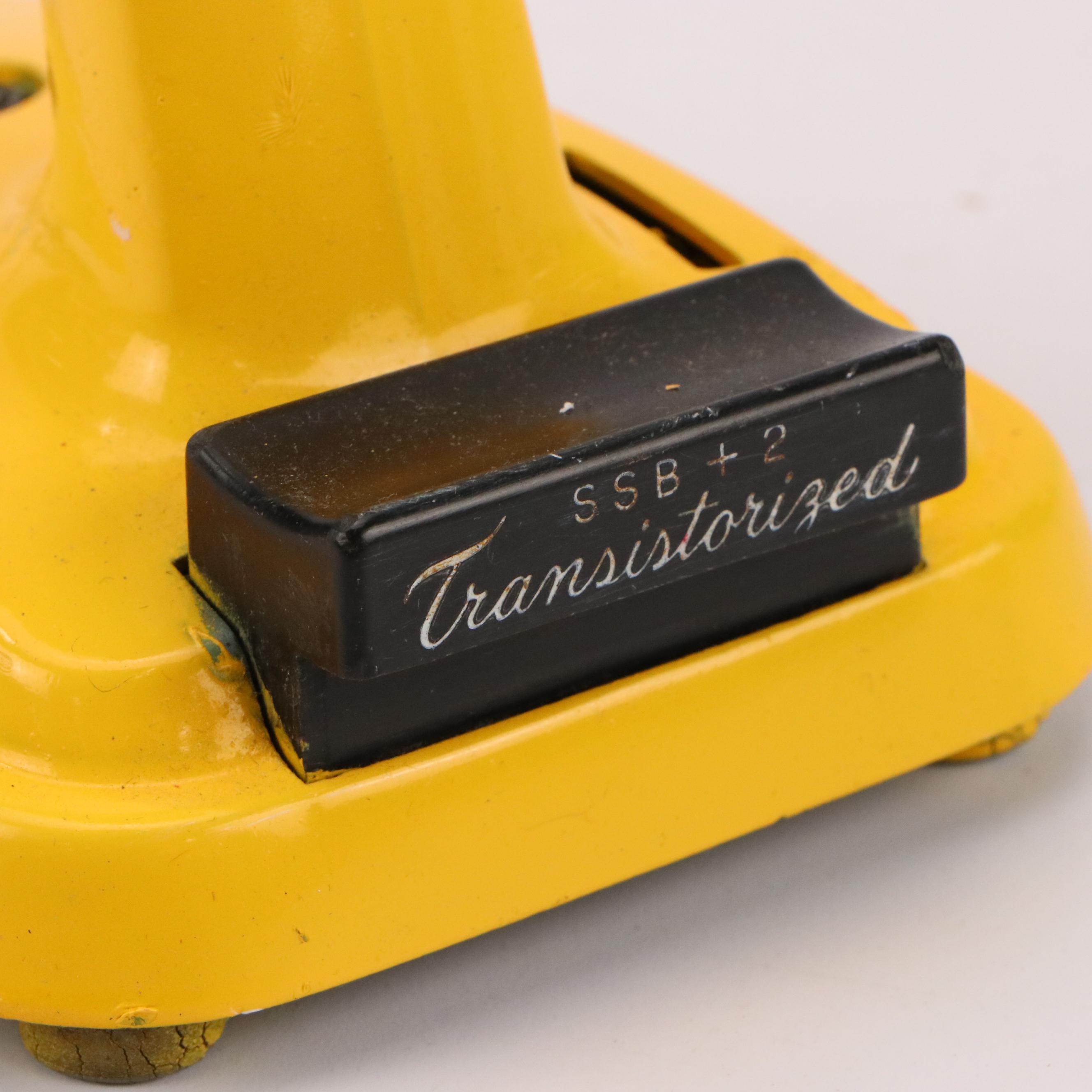 Turner SSB +2 Transistorized Desk Microphone, Vintage