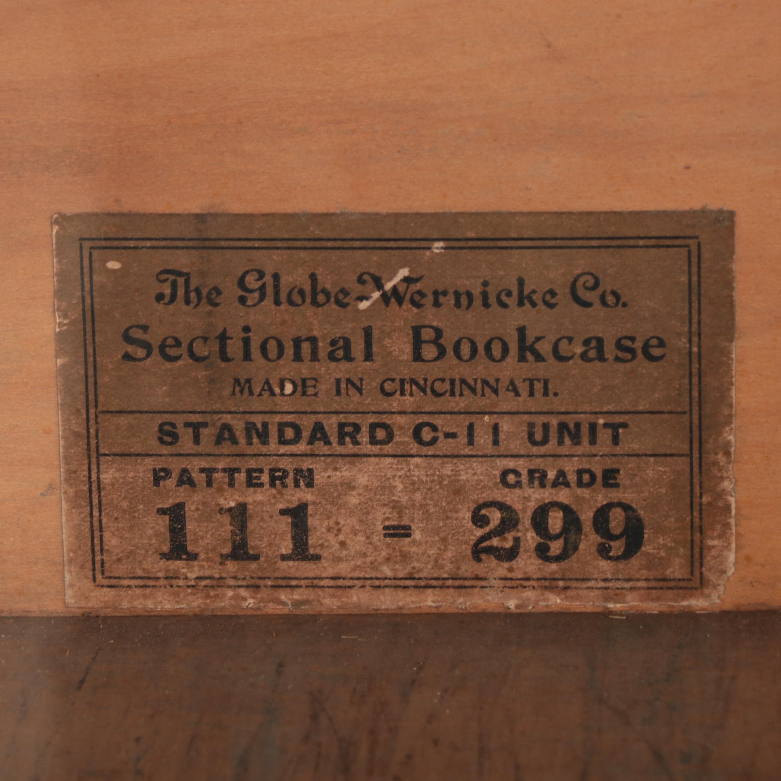 Globe-Wernicke Oak Seven-Stack Barrister's Bookcase, Early 20th Century