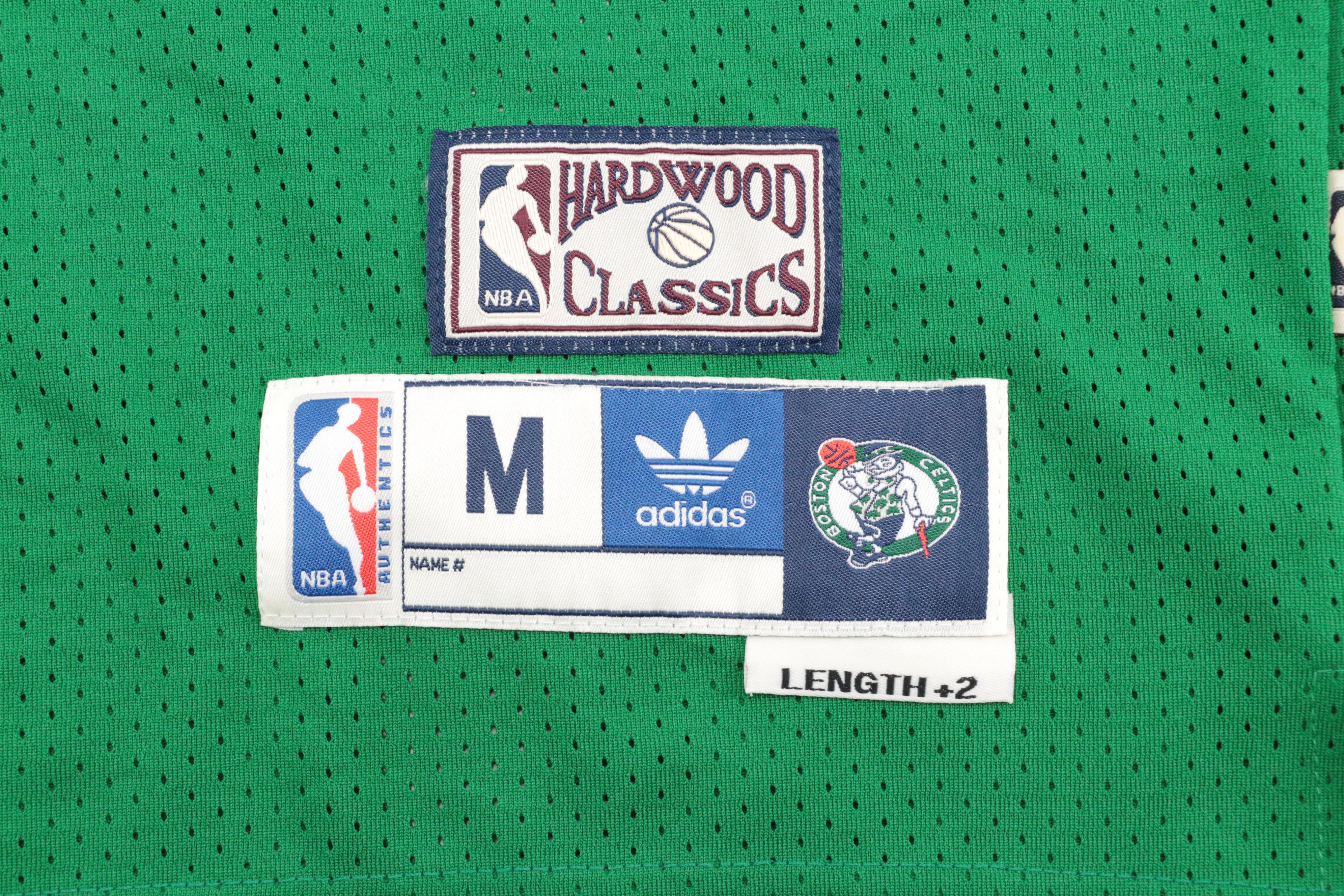 Larry Bird Signed Adidas Hardwood Classics Boston Celtics Basketball Jersey