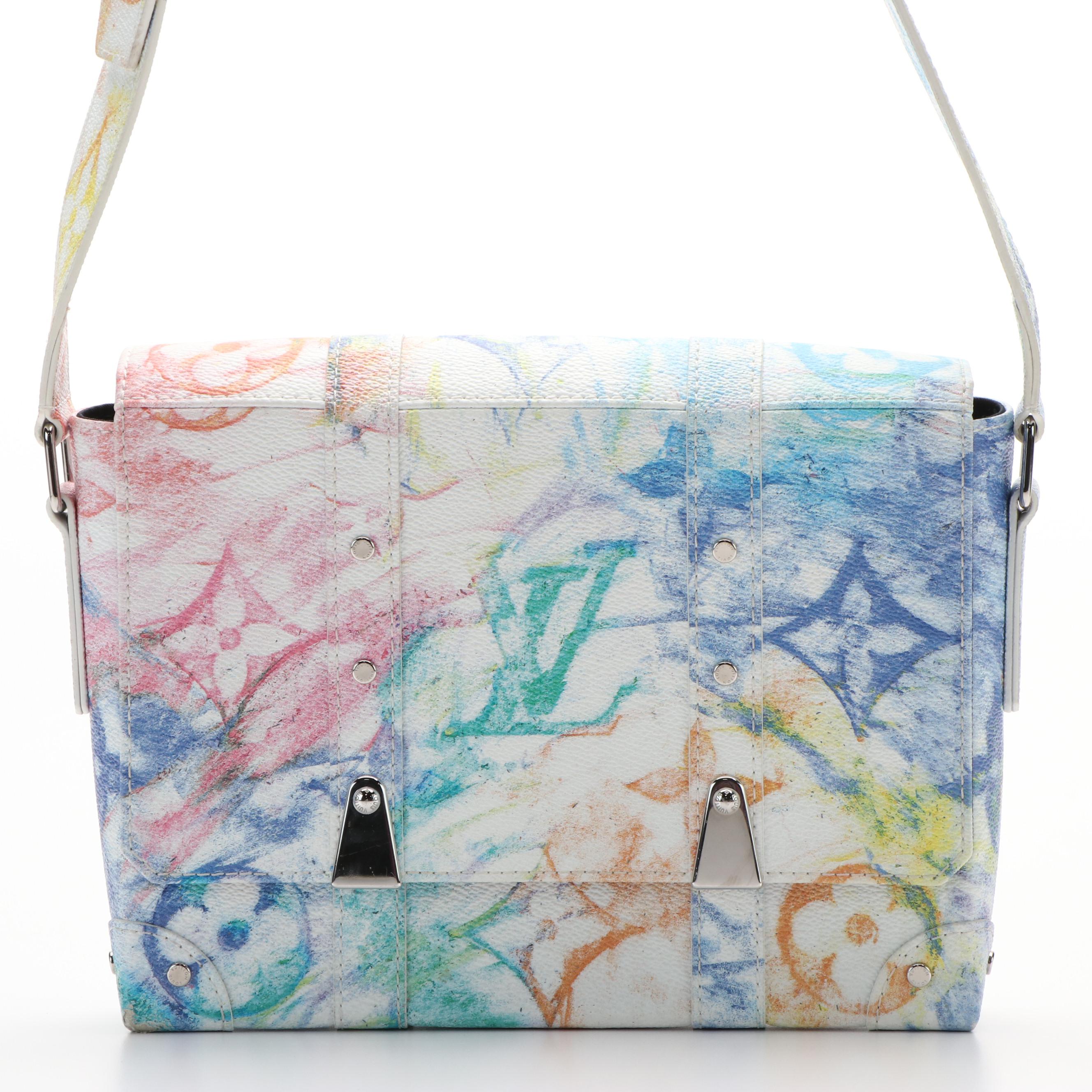 Louis Vuitton Watercolor Monogram Soft Trunk Messenger Bag