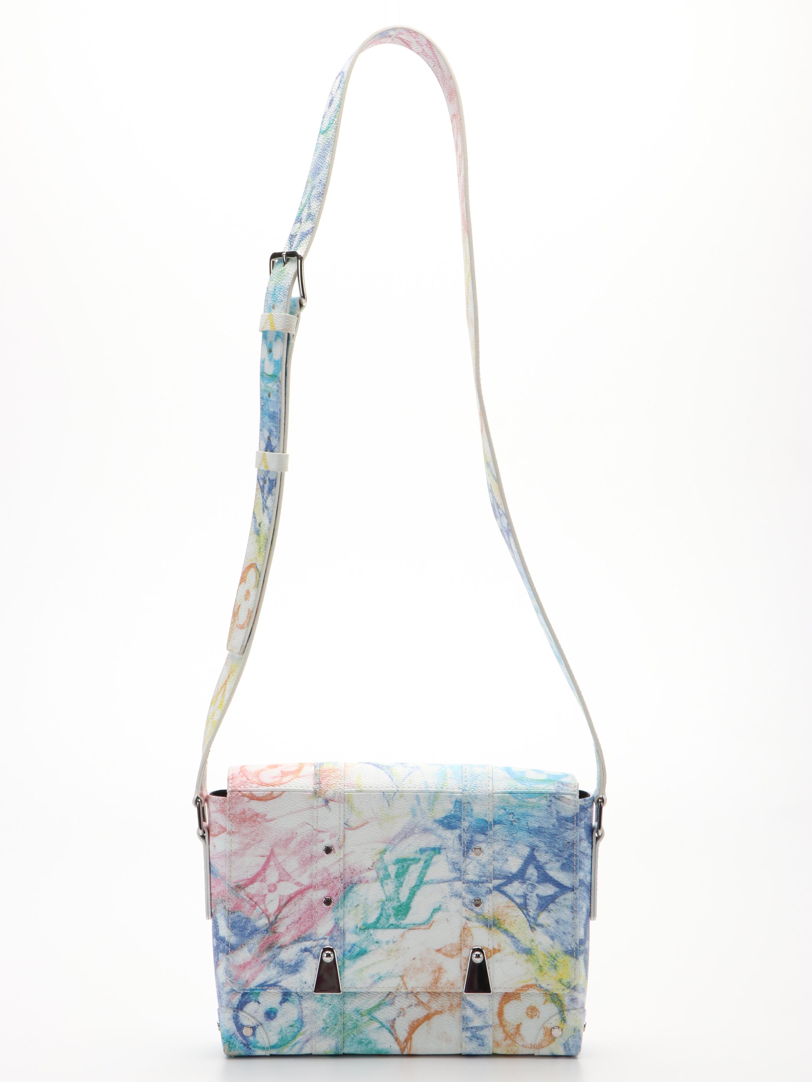 Louis Vuitton Watercolor Monogram Soft Trunk Messenger Bag