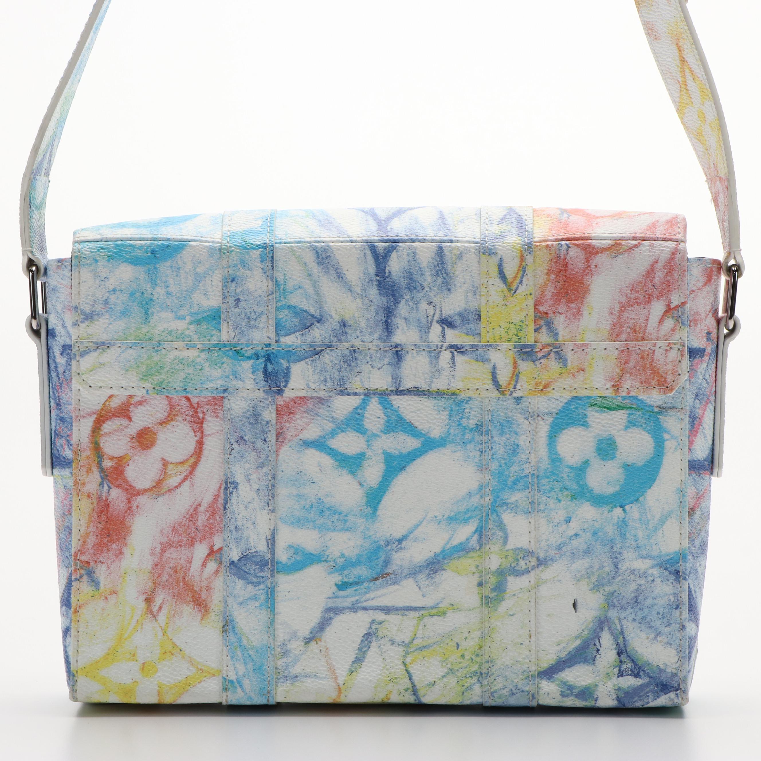 Louis Vuitton Watercolor Monogram Soft Trunk Messenger Bag