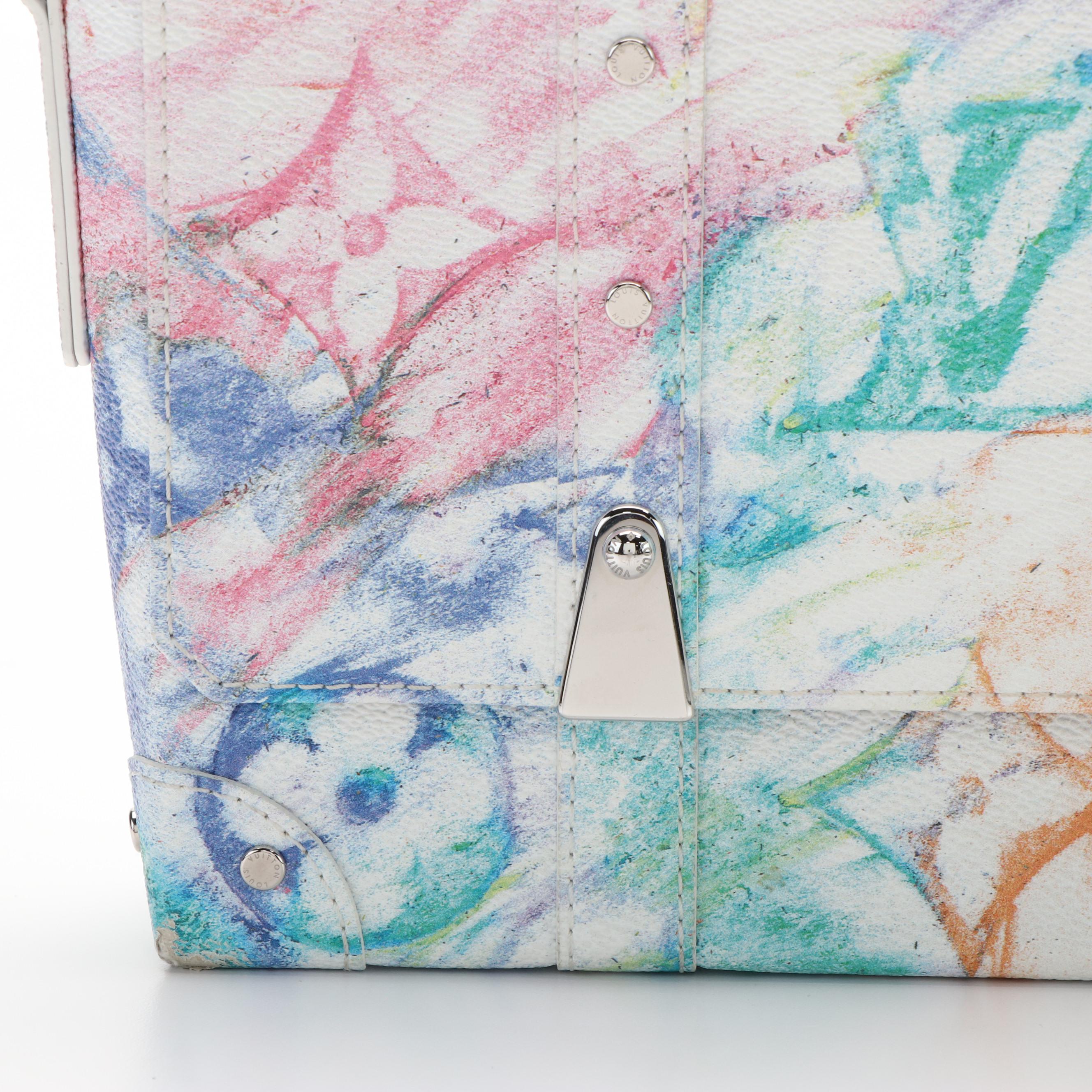 Louis Vuitton Watercolor Monogram Soft Trunk Messenger Bag