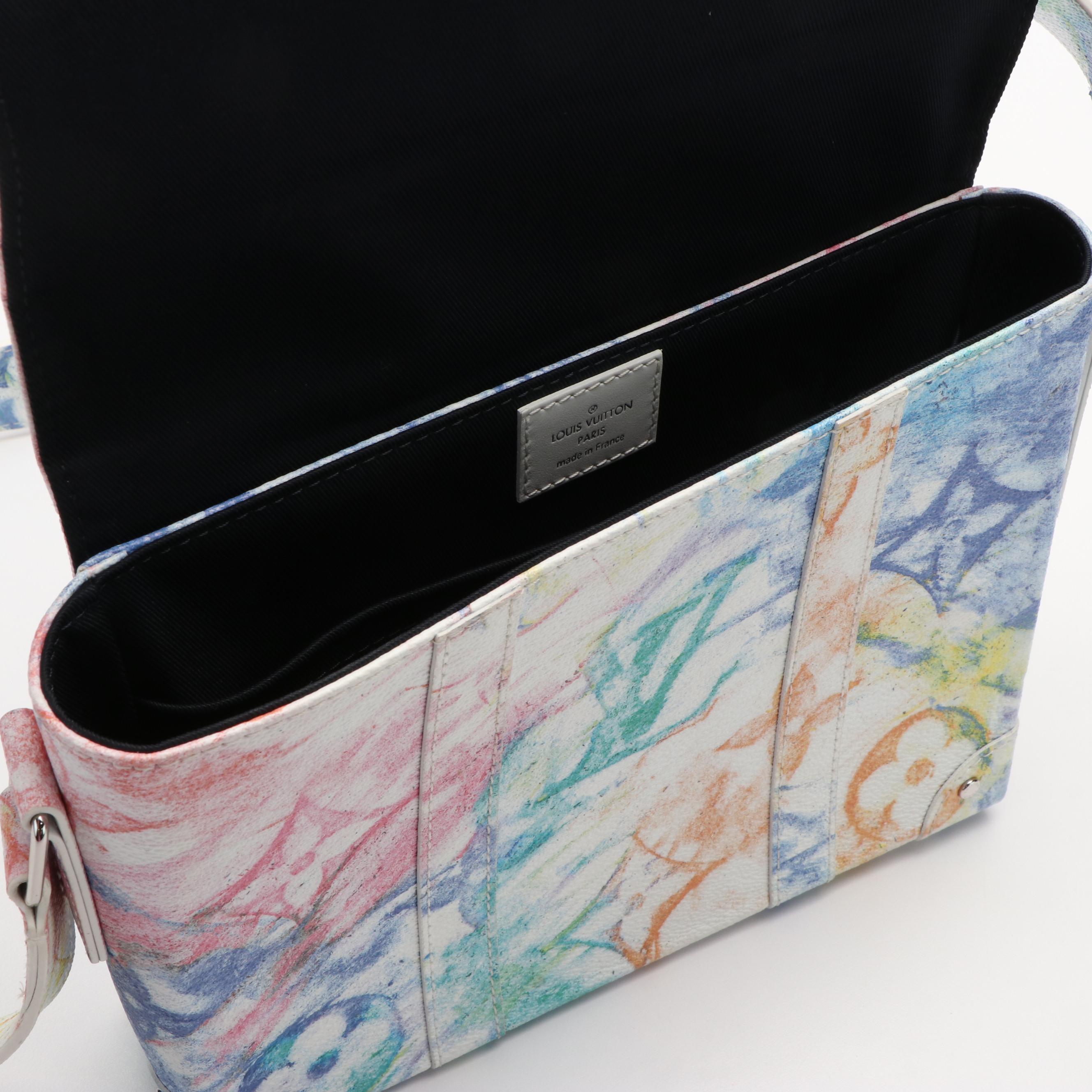 Louis Vuitton Watercolor Monogram Soft Trunk Messenger Bag