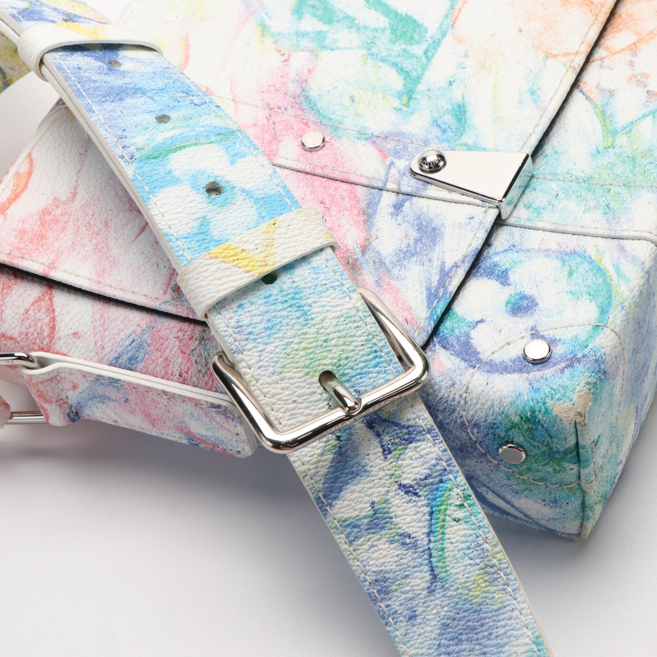 Louis Vuitton Watercolor Monogram Soft Trunk Messenger Bag